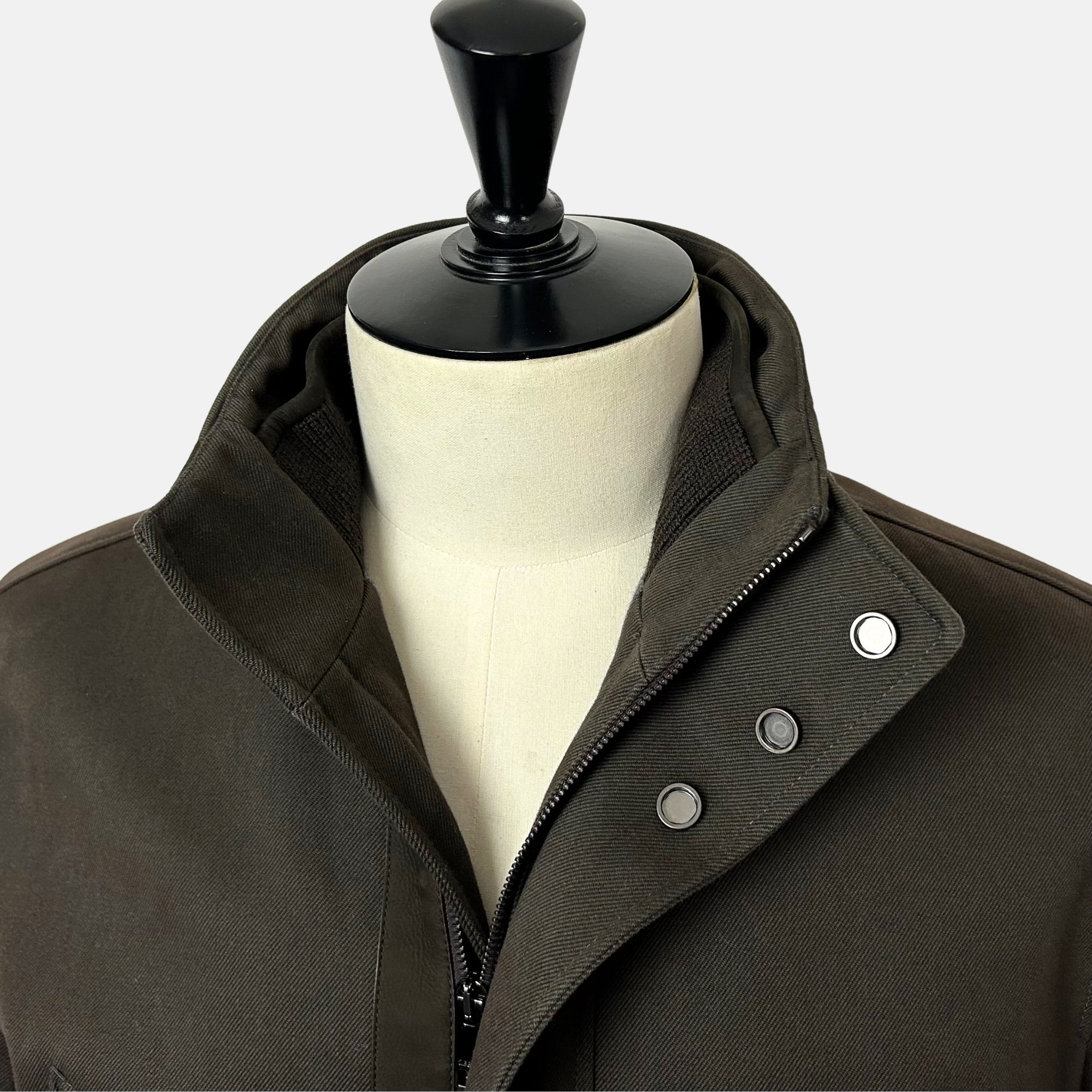 Mud Brown Jacket made of Cotton/Cashmere (EU 48)