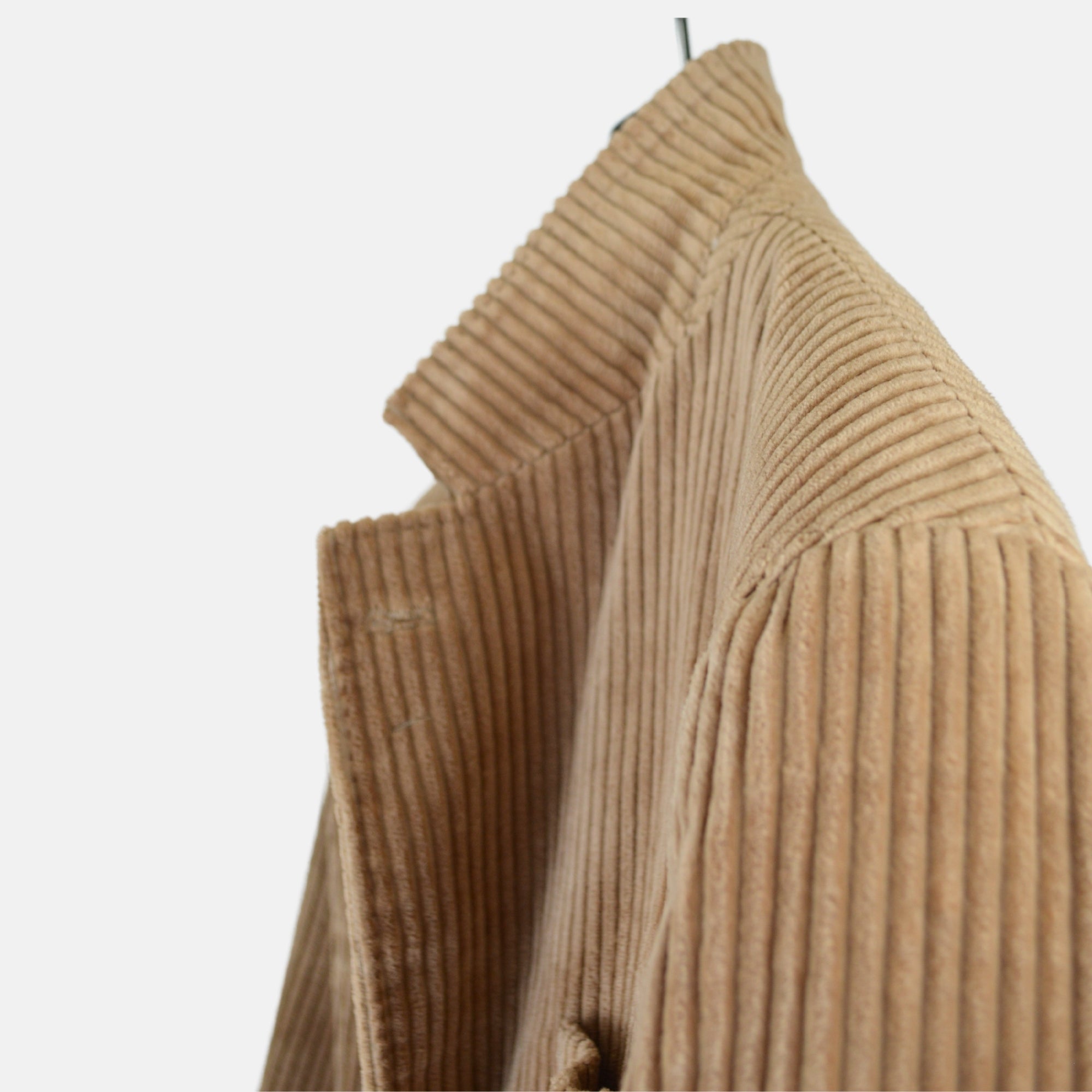 Beige Corduroy Suit made of Cotton (EU 50)