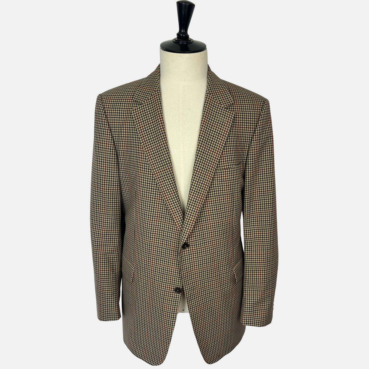 Burberry Multicoloured Checkered Blazer made of Virgin Wool (EU 56) – pre-owned | Sanpetuna