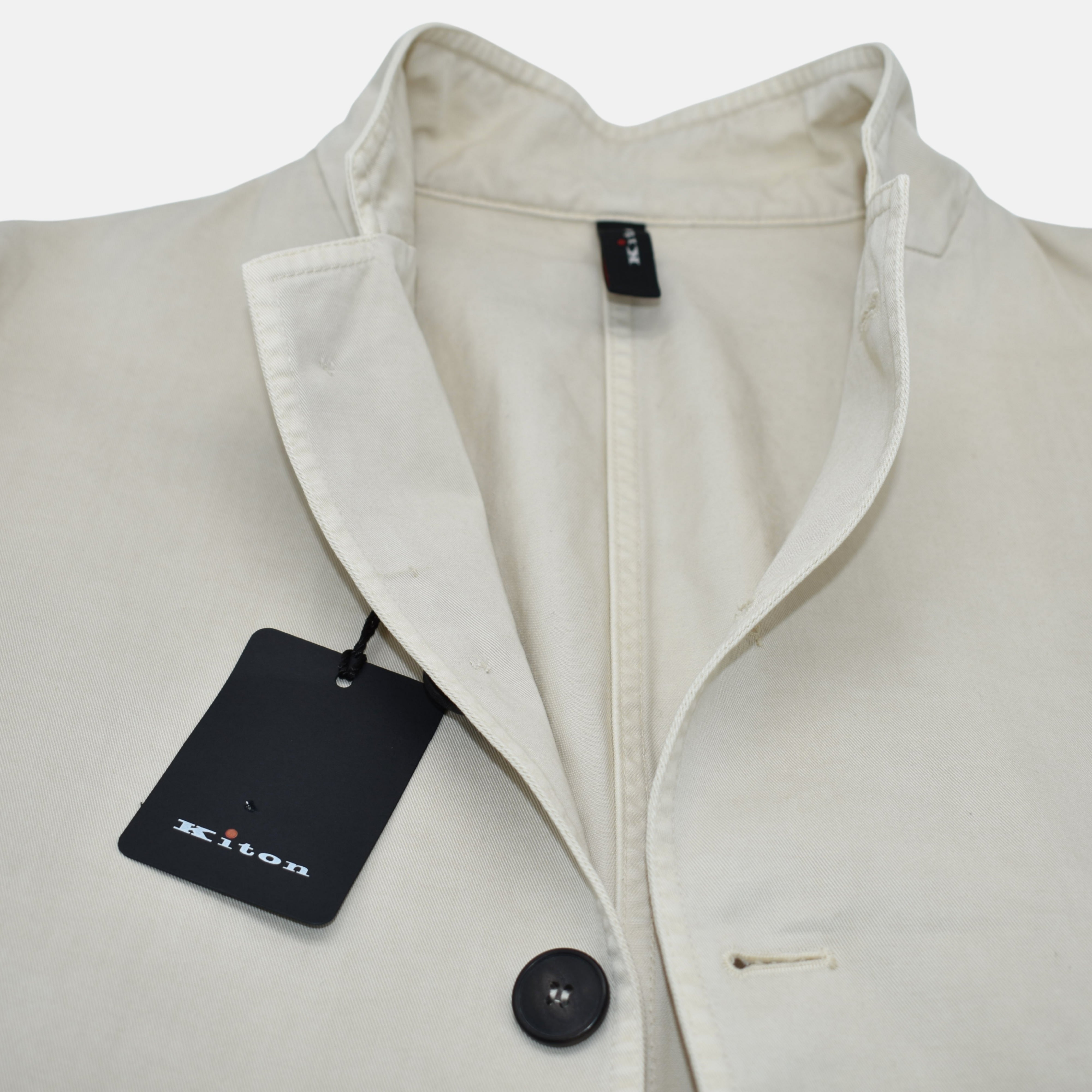Ecru Chore Jacket made of Cotton (EU 48, EU 50, EU 52, EU 54)
