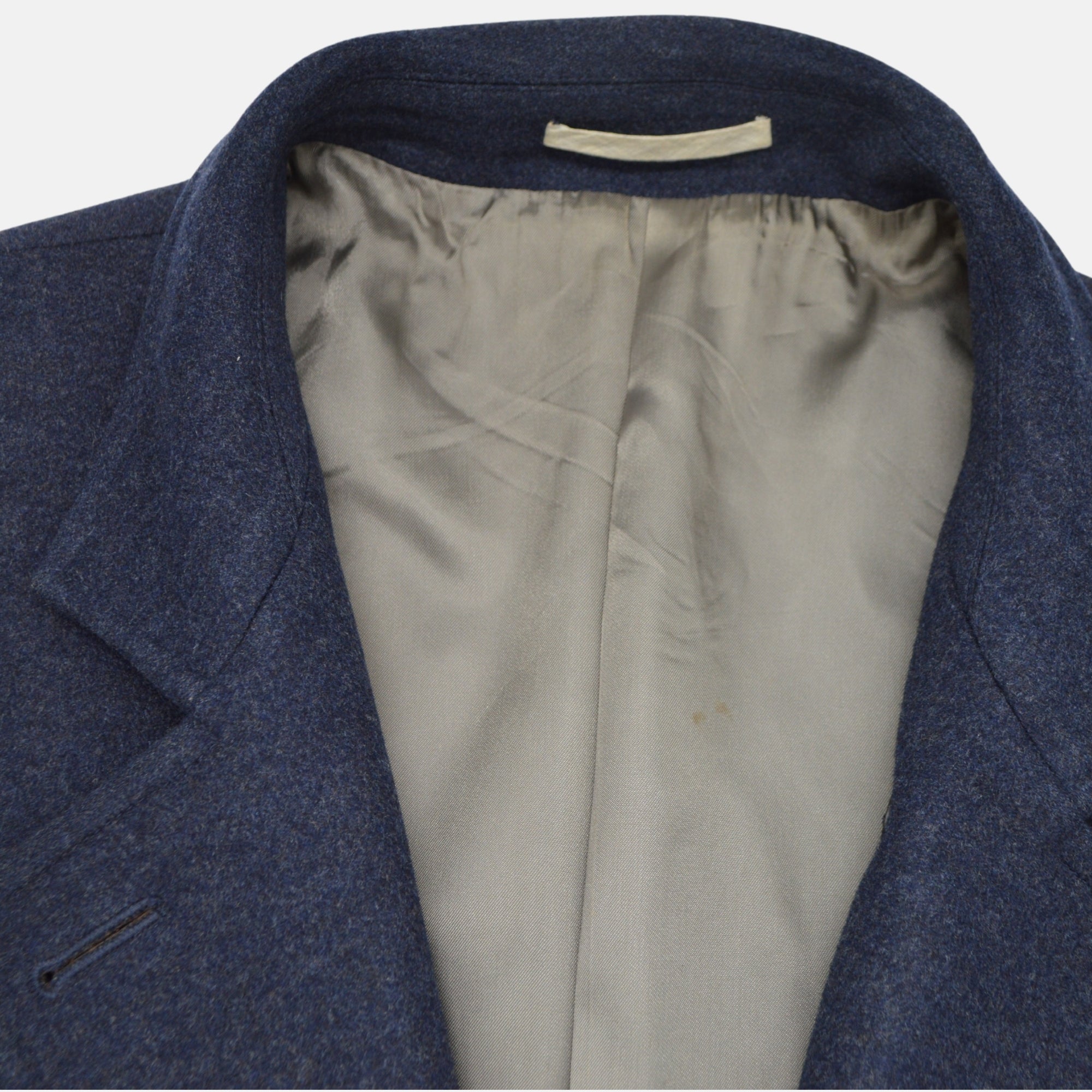 Blue Pea Coat made of Wool/Cashmere (48)