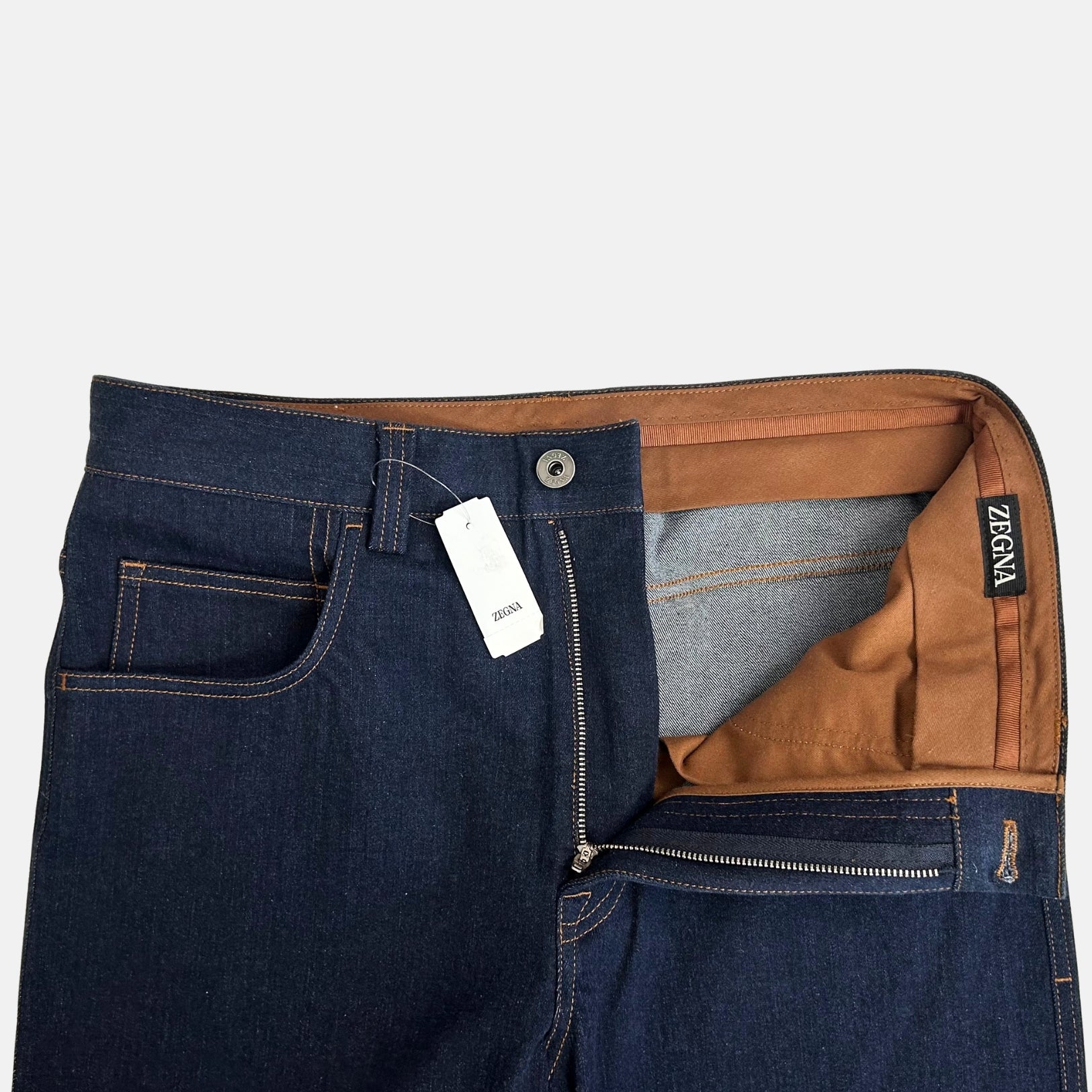 Dark Blue Jeans made of Cotton (EU 48)