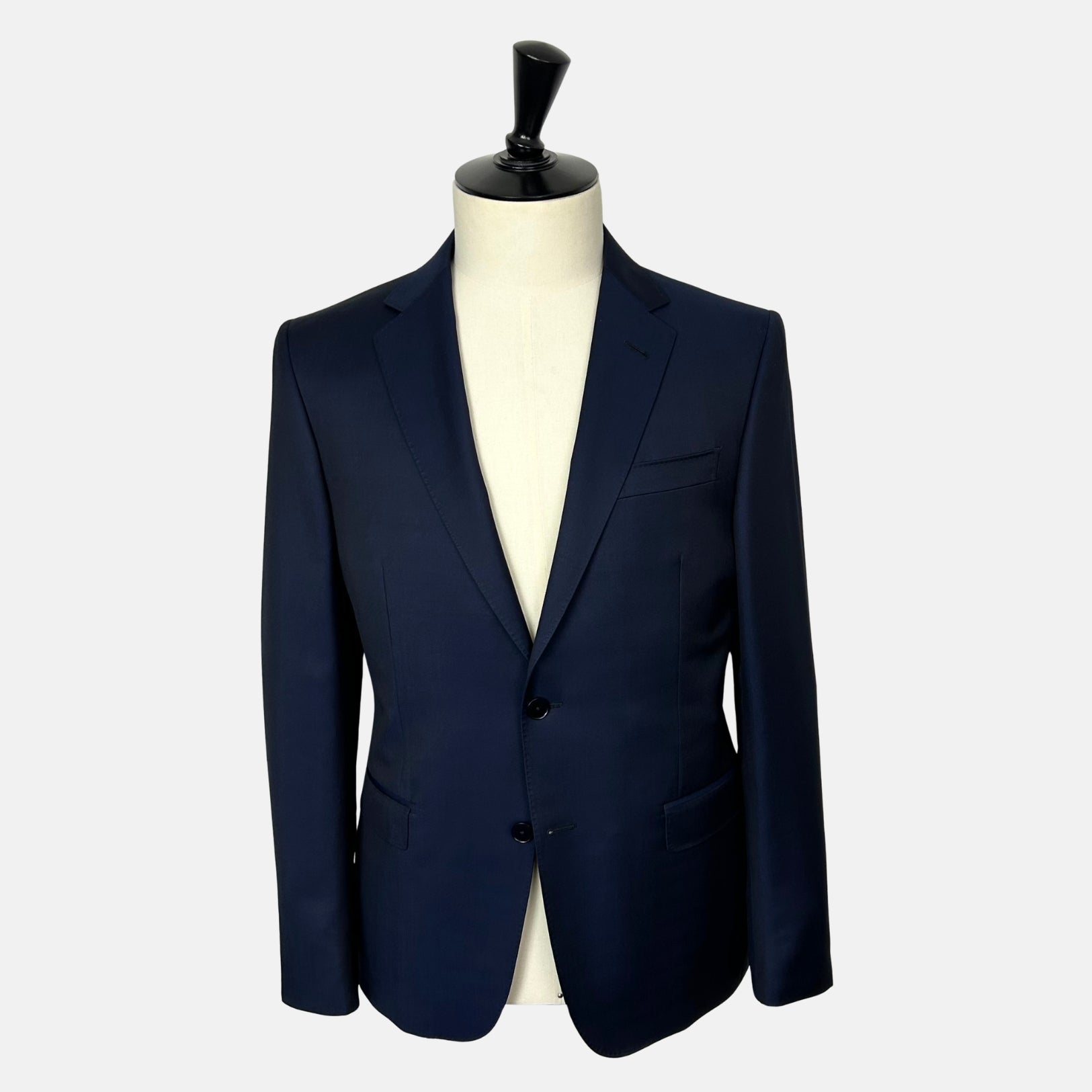 Navy Suit made of Wool/Mohair (EU 50)