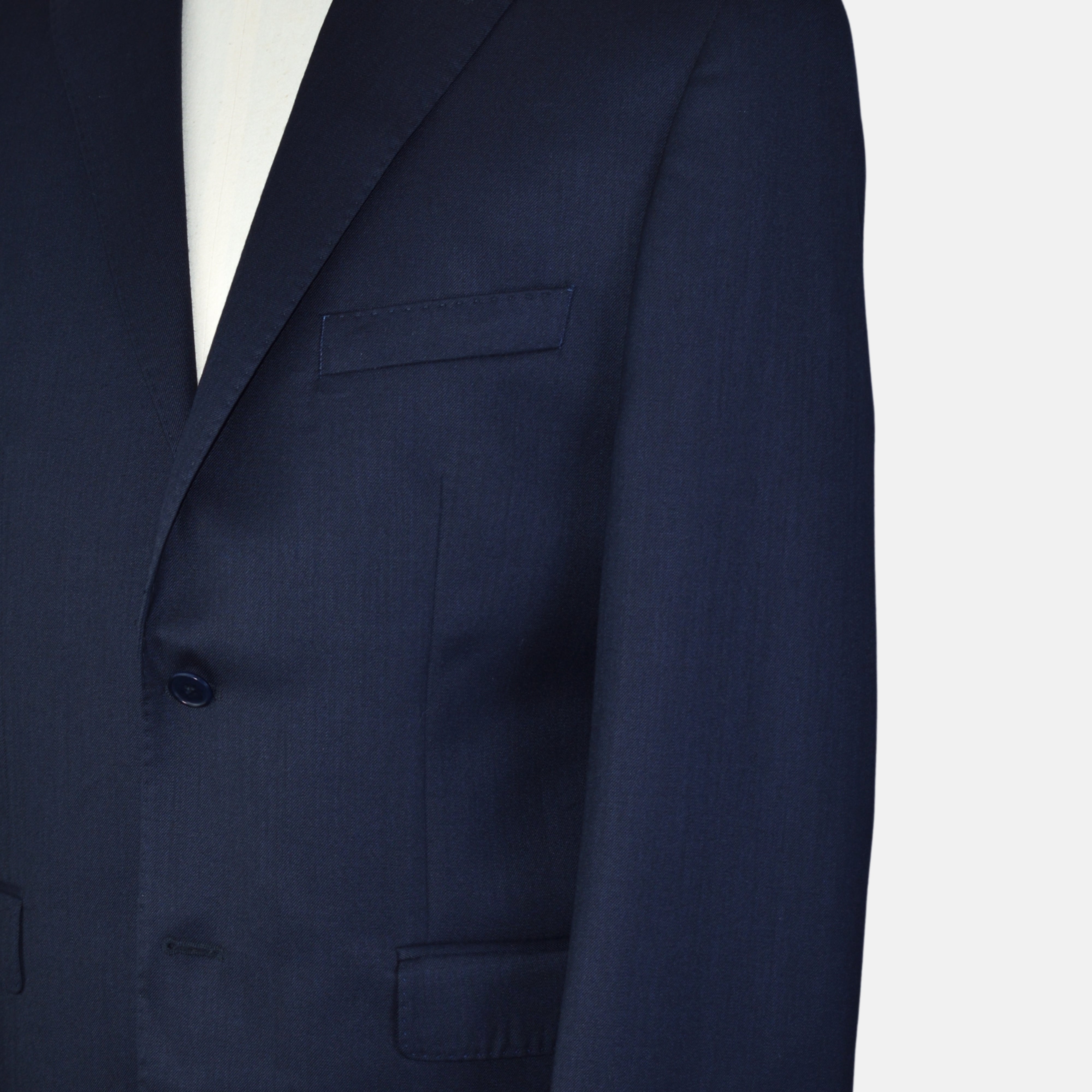 Navy Suit made of Virgin Wool (EU 52)