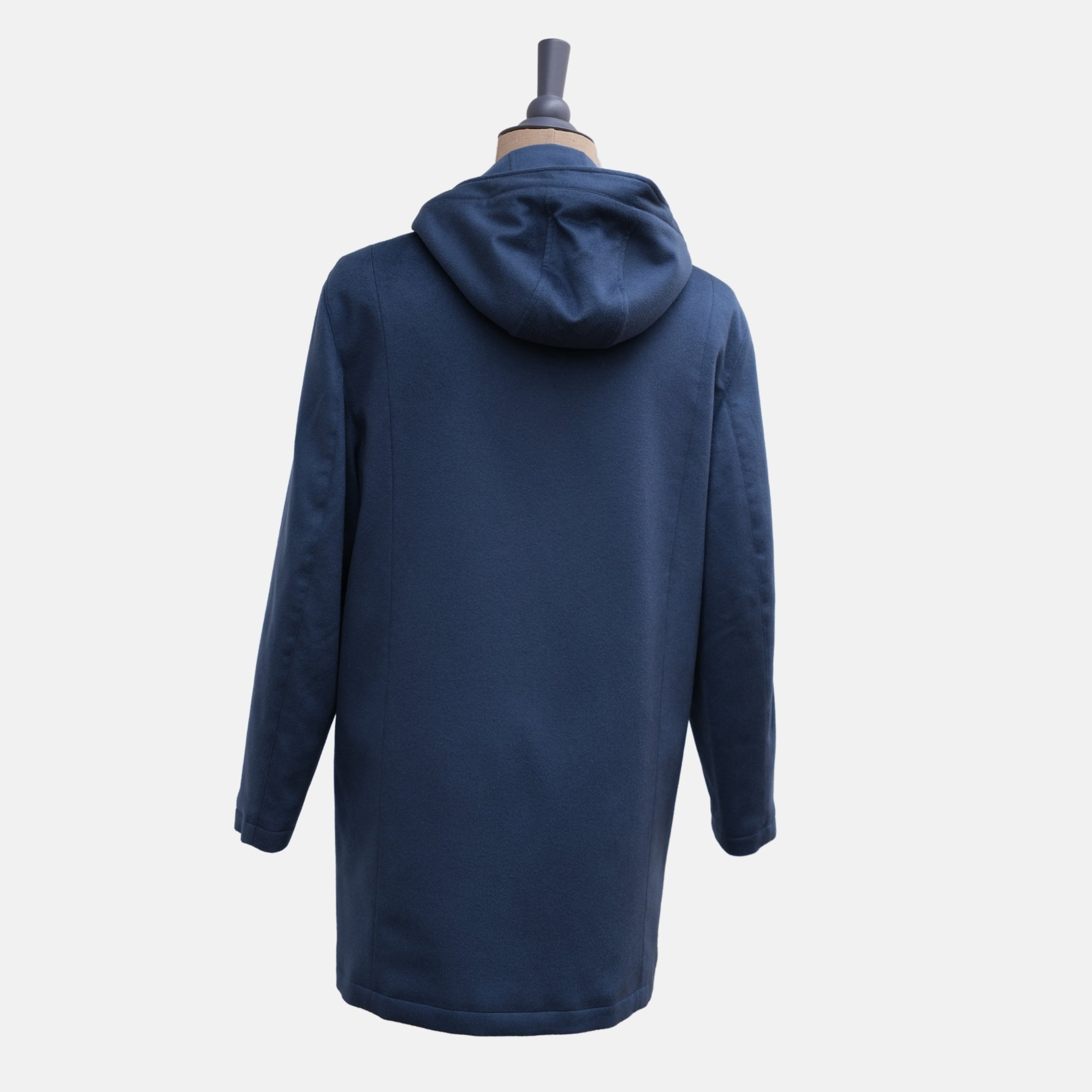 Blue Cashmere Parka (S)