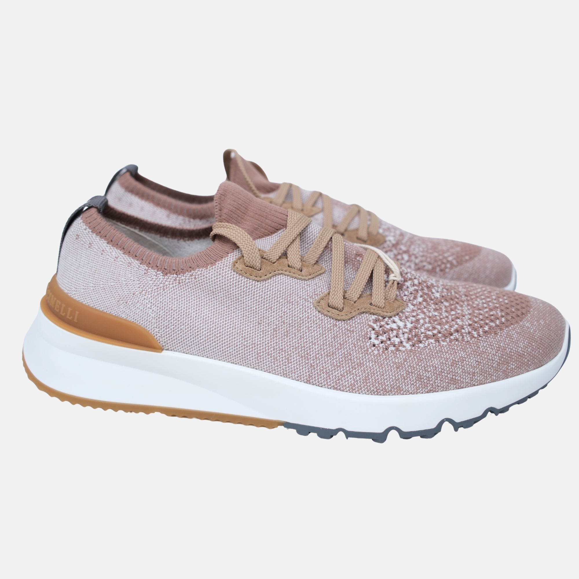 Rose Sneakers made of Cotton Knit/Synthetic Fiber/Elastane (EU 44)