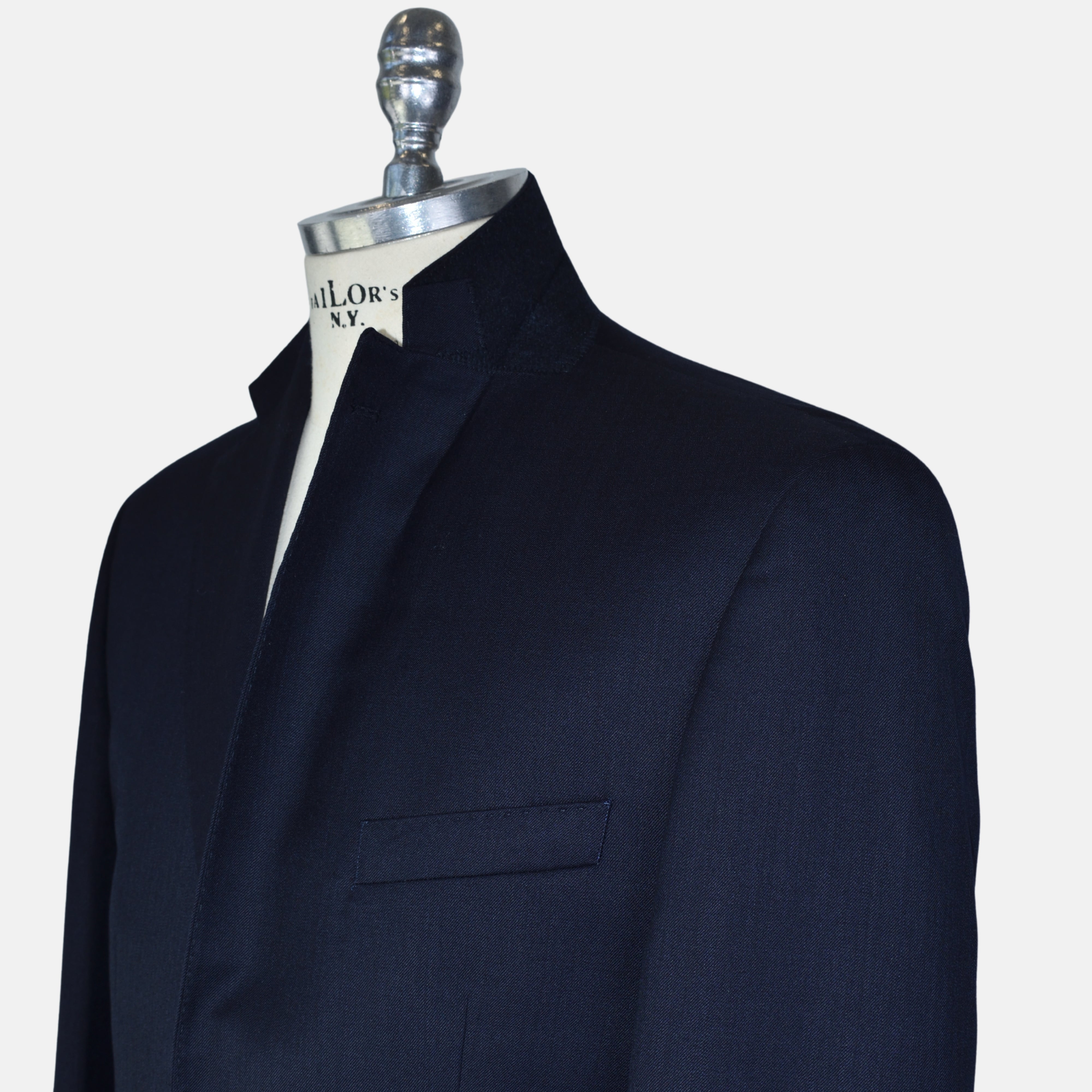 Navy Suit made of Virgin Wool (EU 52)