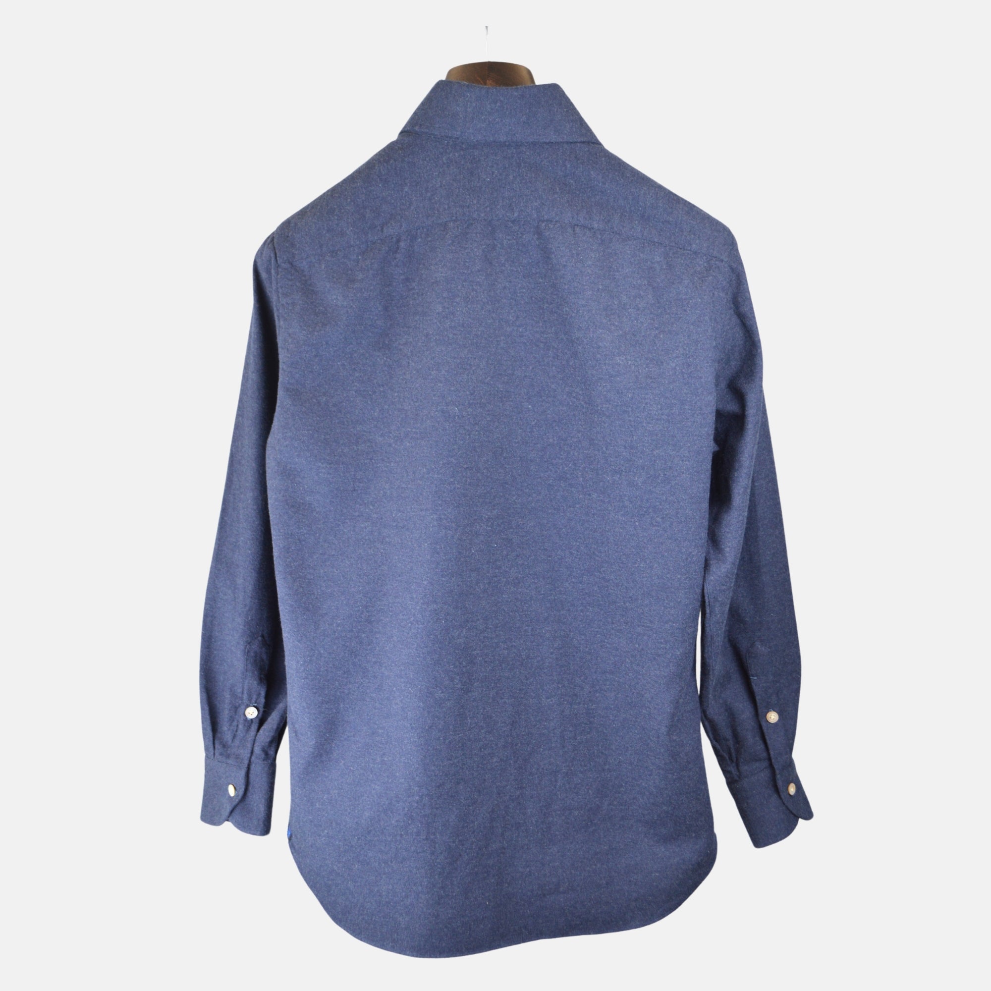 Navy Blue Shirt made of Cotton/Cashmere (EU 48)