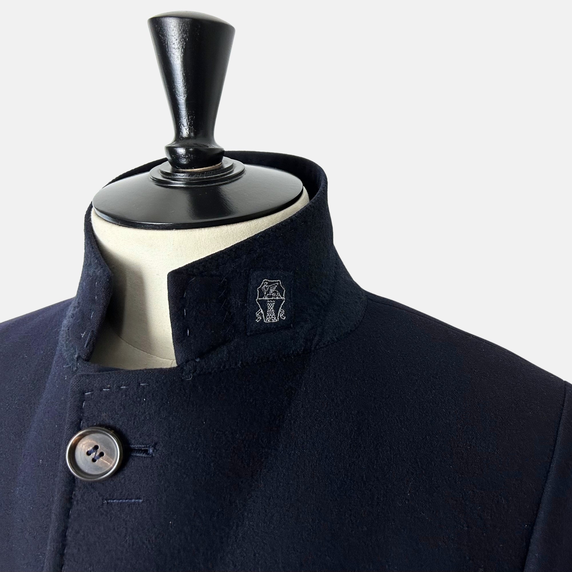 Navy Coat made of Wool/Cashmere (EU 48)