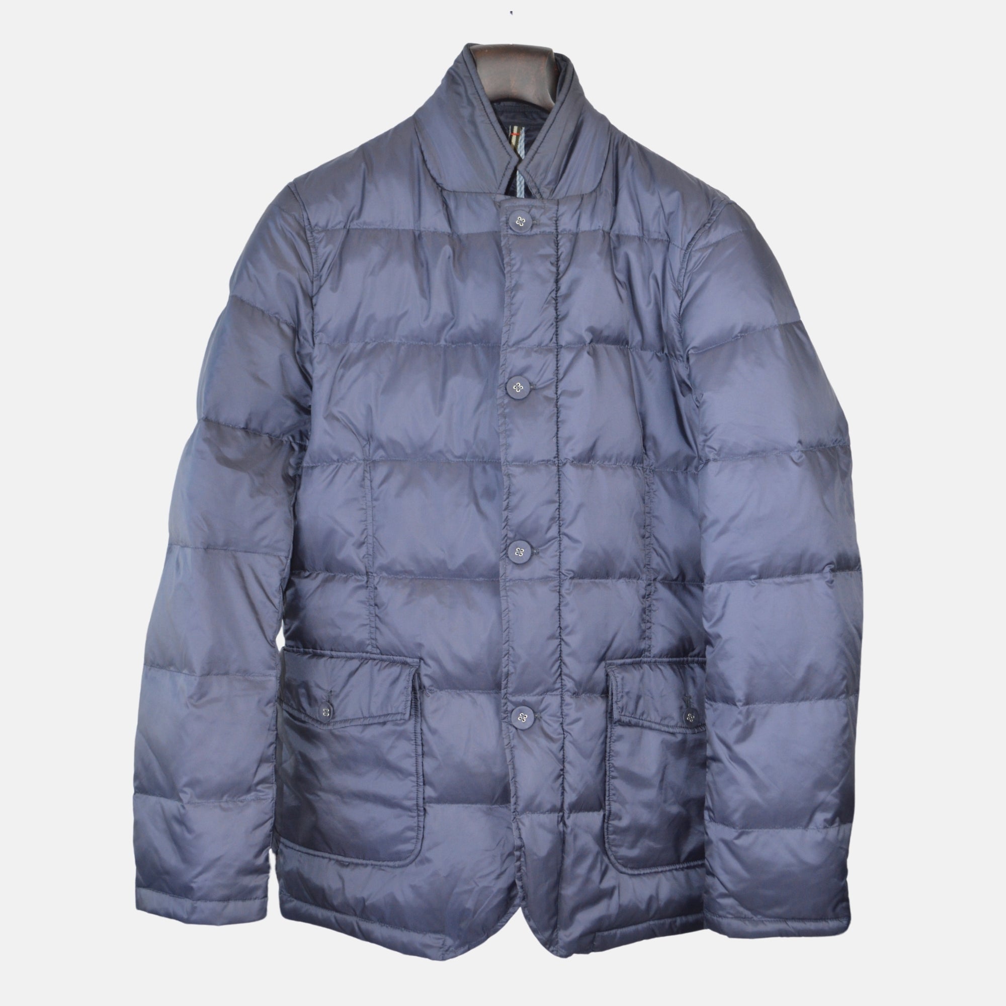 Blue Down Jacket made of Polyester (L)