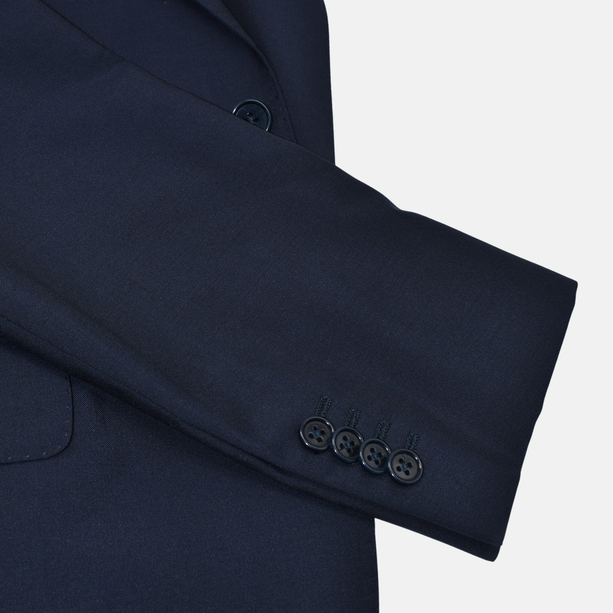 Navy Suit made of Virgin Wool/Mohair (EU 48)