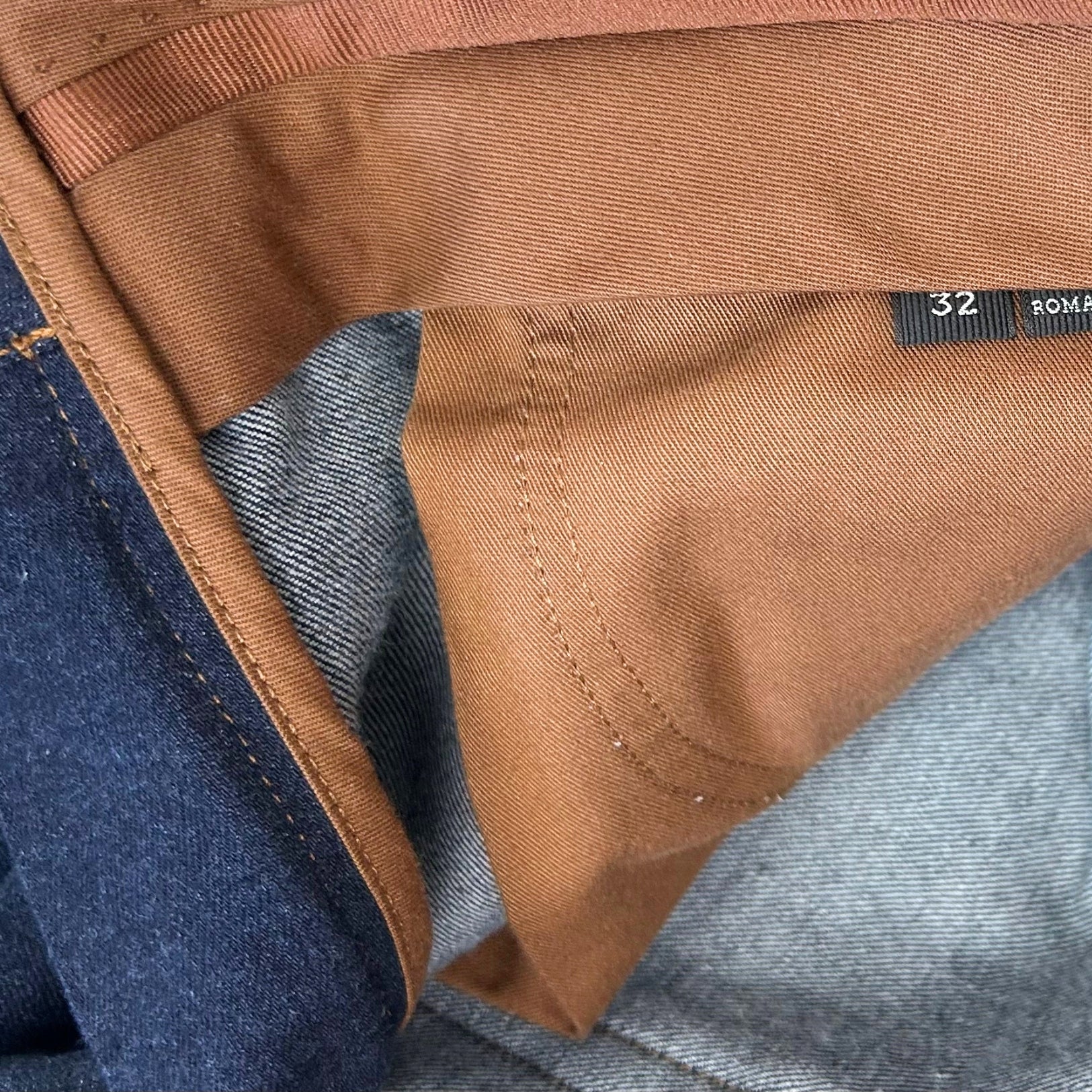 Dark Blue Jeans made of Cotton (EU 48)
