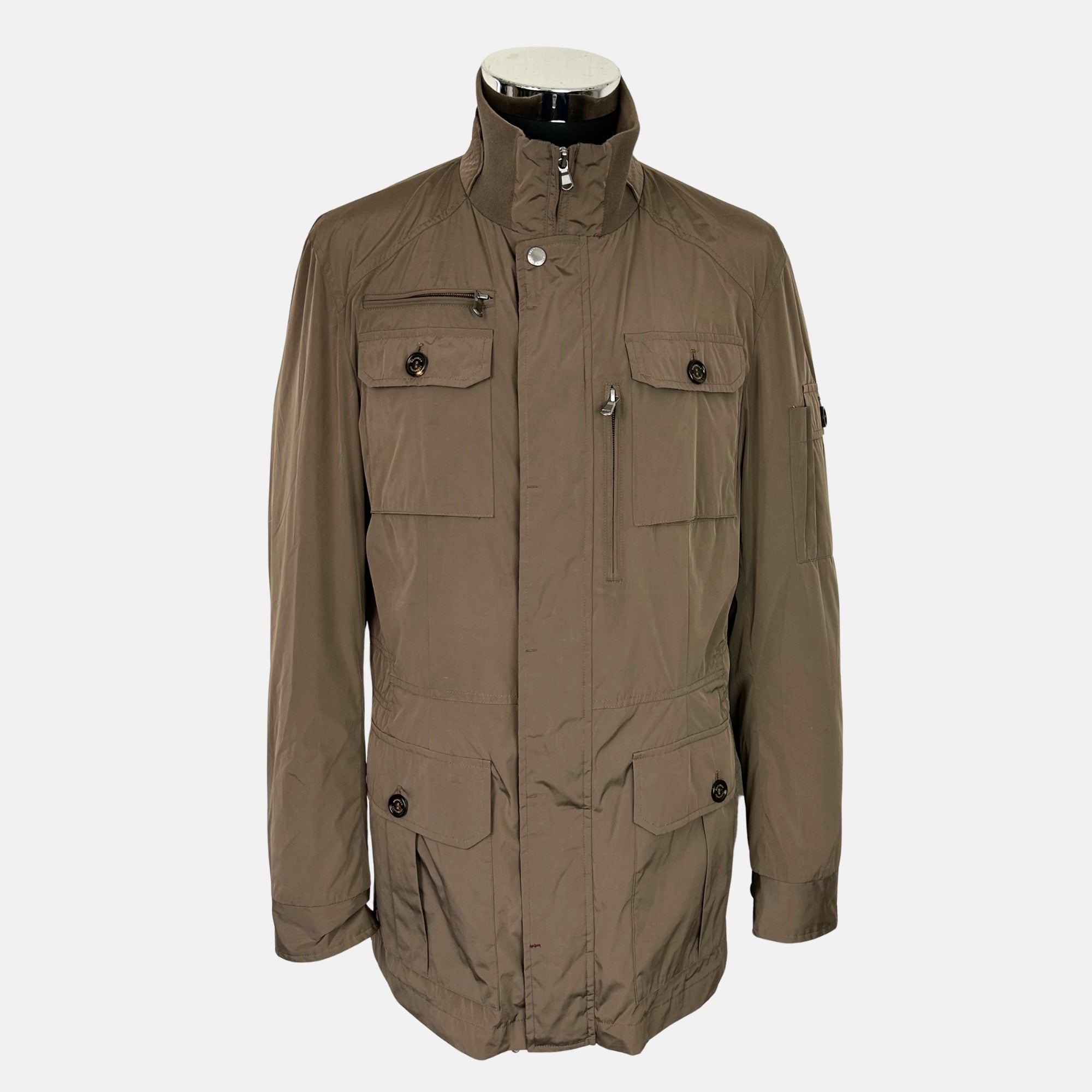 Taupe Jacket made of Polyester/Nylon (S/M)