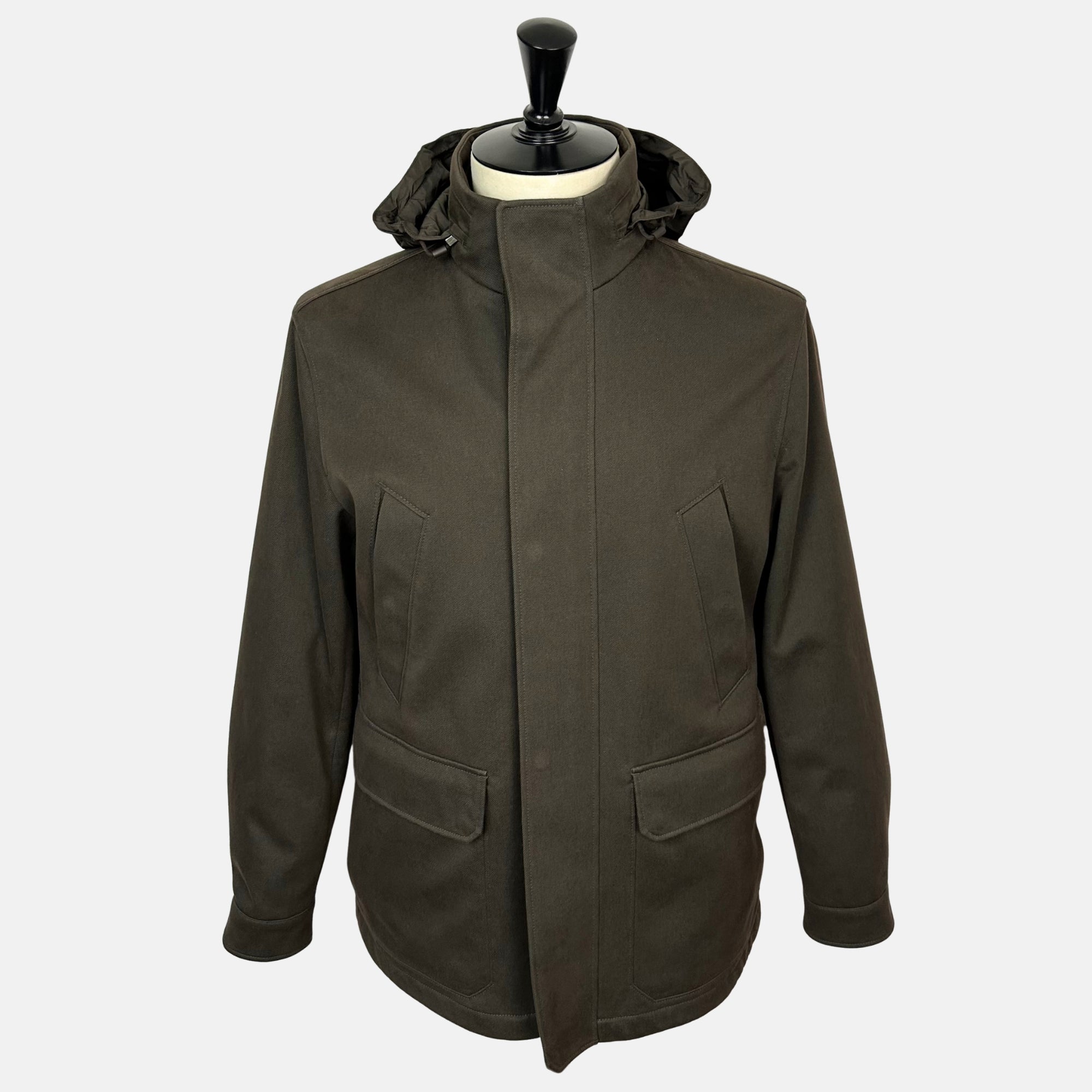 Mud Brown Jacket made of Cotton/Cashmere (EU 48)