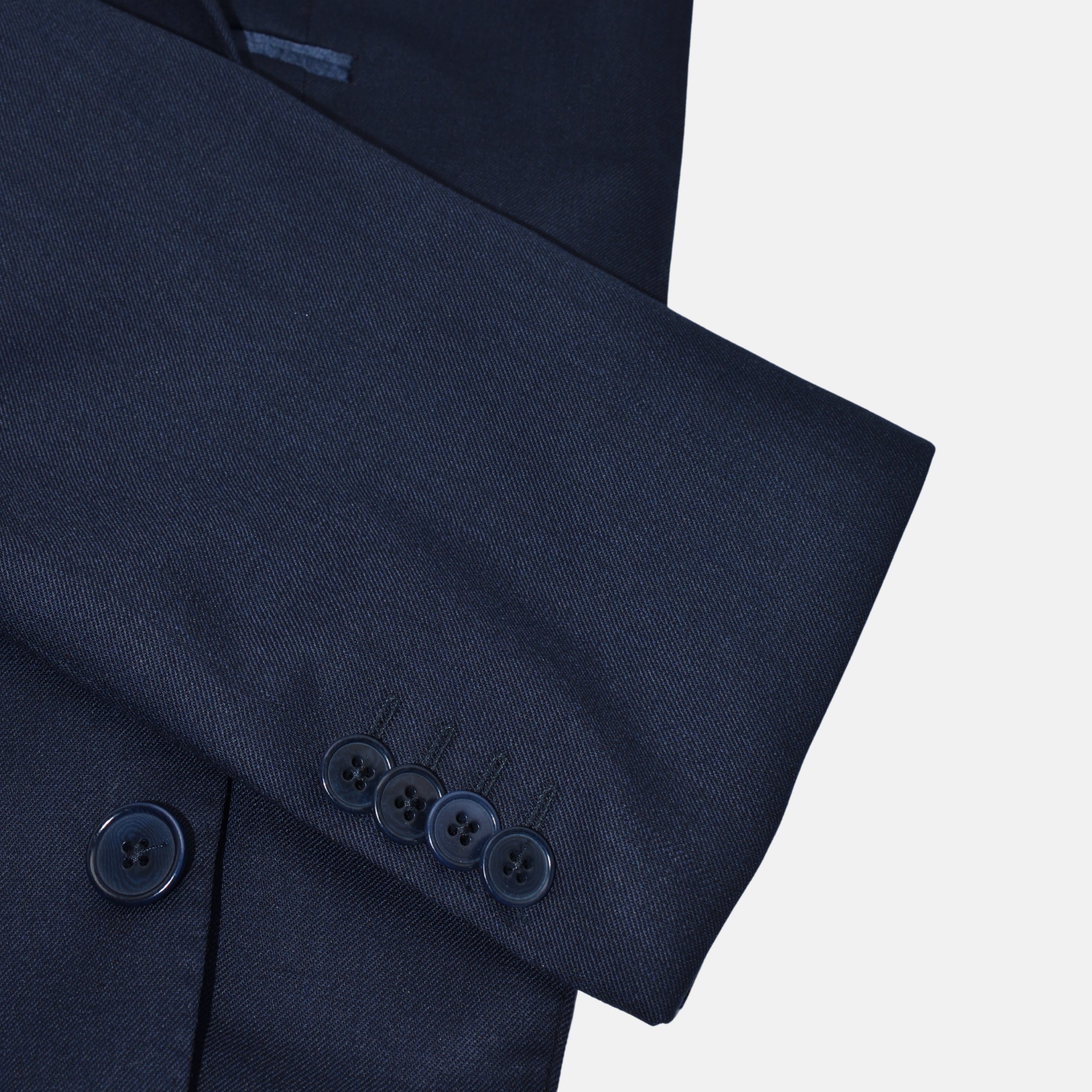 Navy Suit made of Virgin Wool (EU 52)