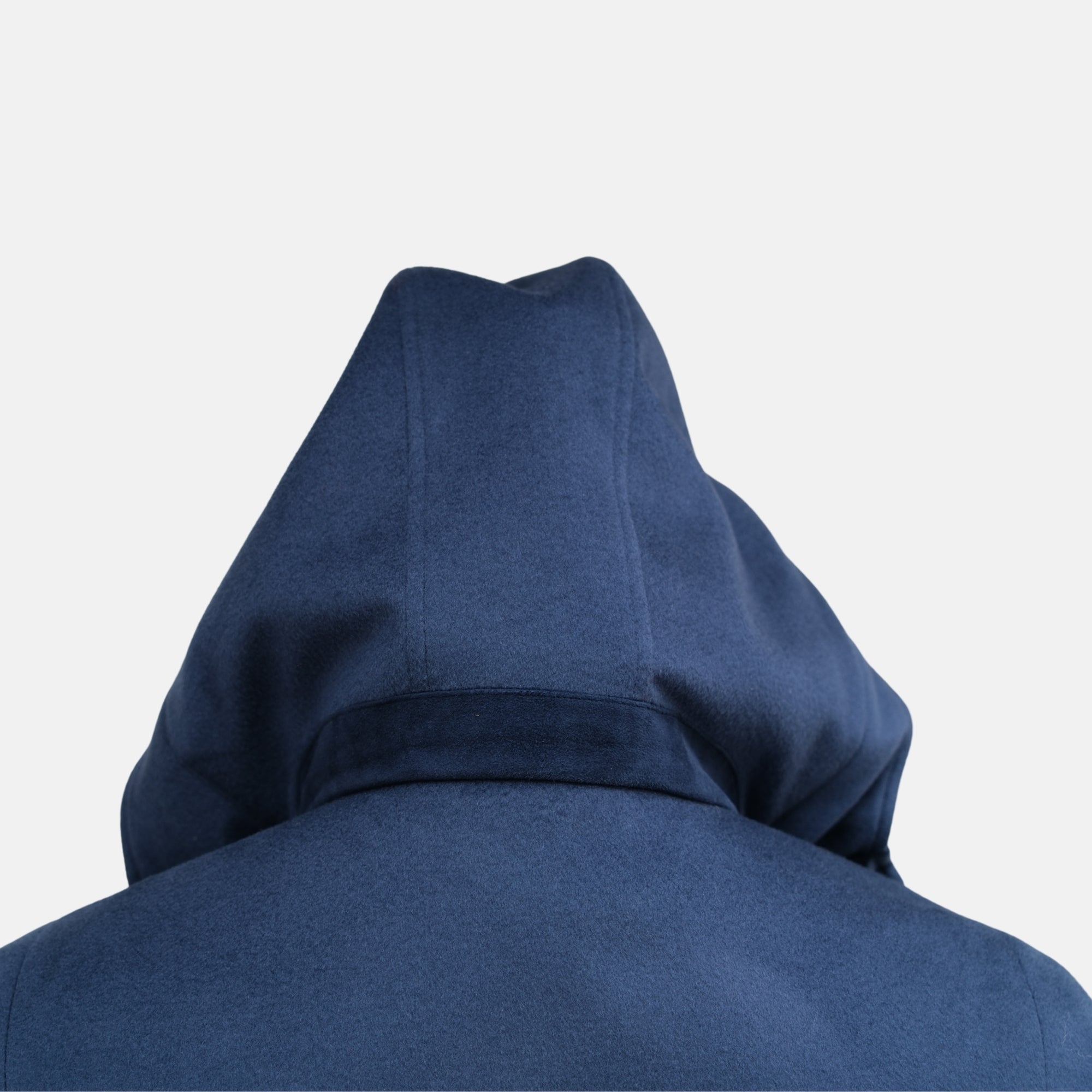 Blue Cashmere Parka (S)