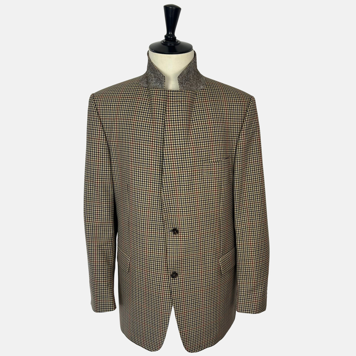Burberry Multicoloured Checkered Blazer made of Virgin Wool (EU 56) – pre-owned | Sanpetuna