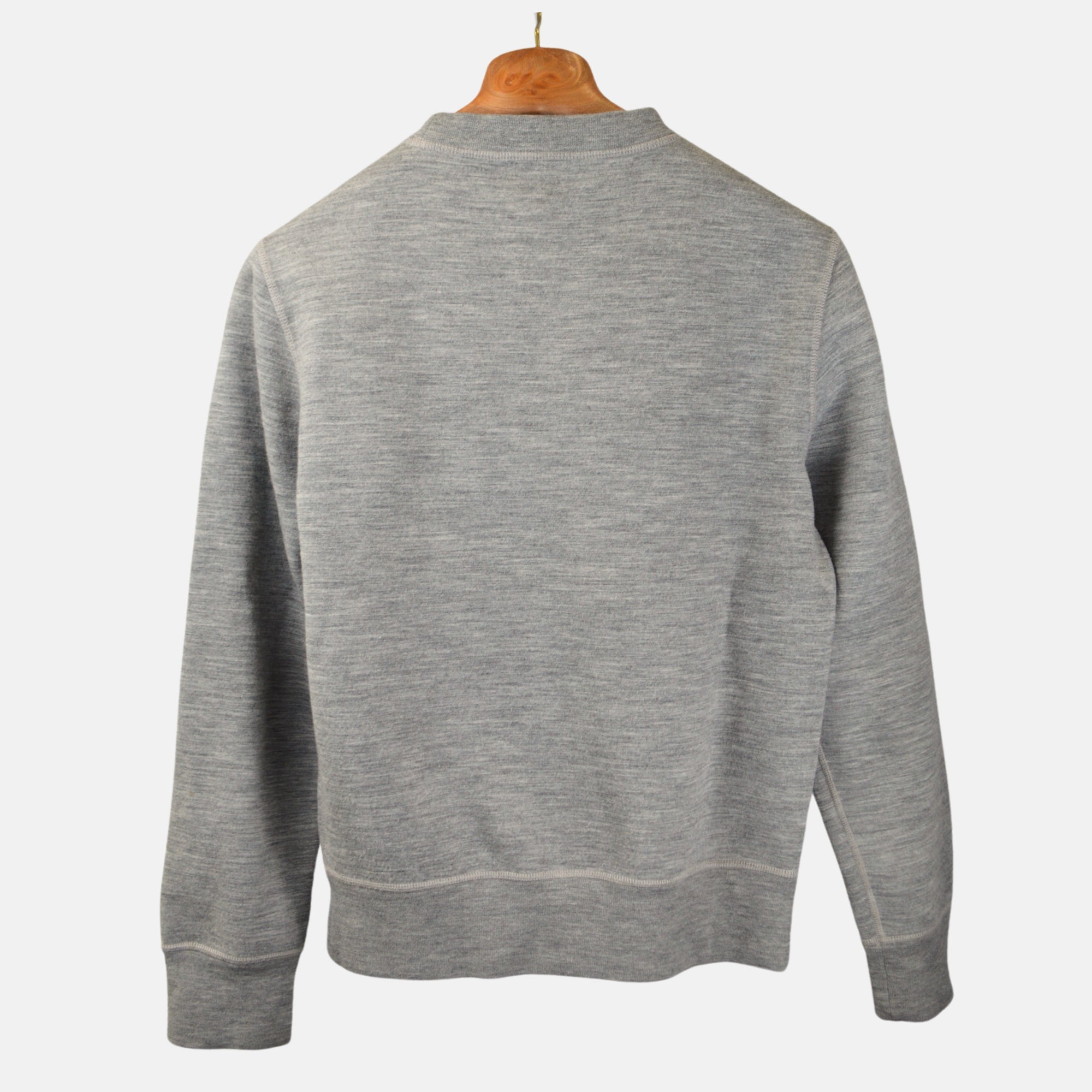 Grey Sweater made of Cotton/Wool/ Polyamide (L)