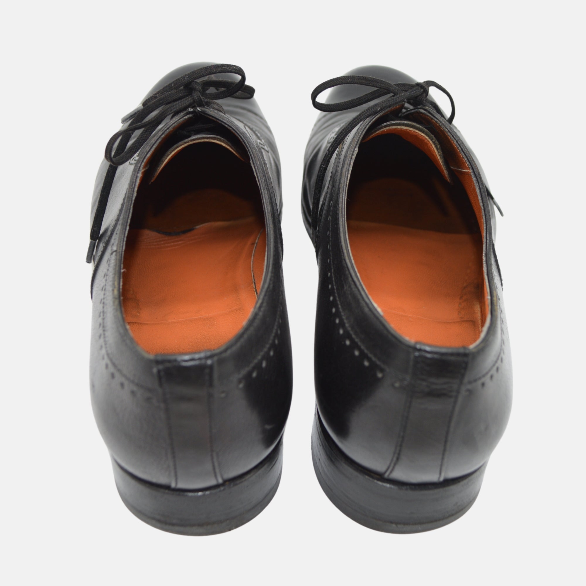 Black Oxford Shoes made of Leather (EU 39,5)