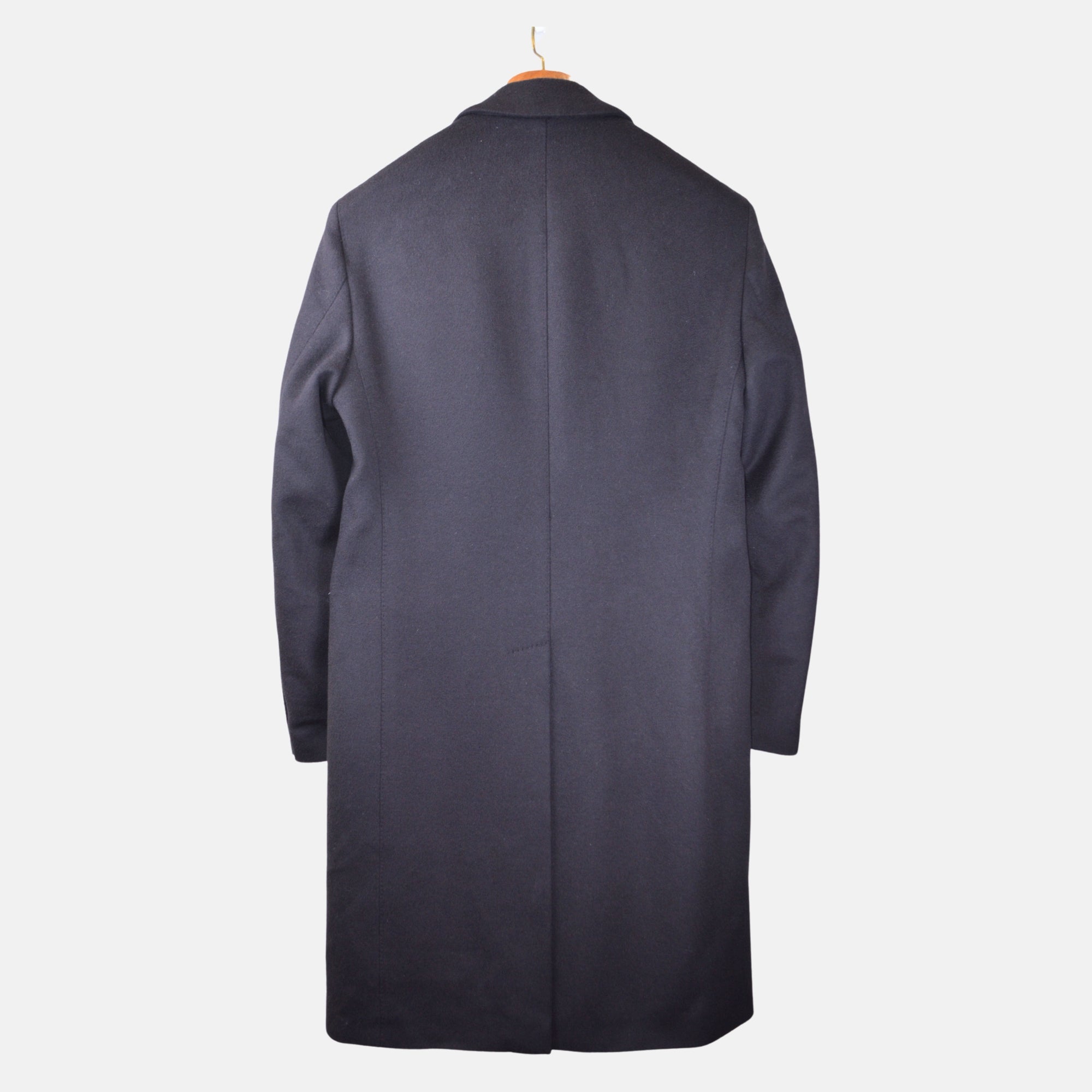 Navy Coat made of Wool (50)