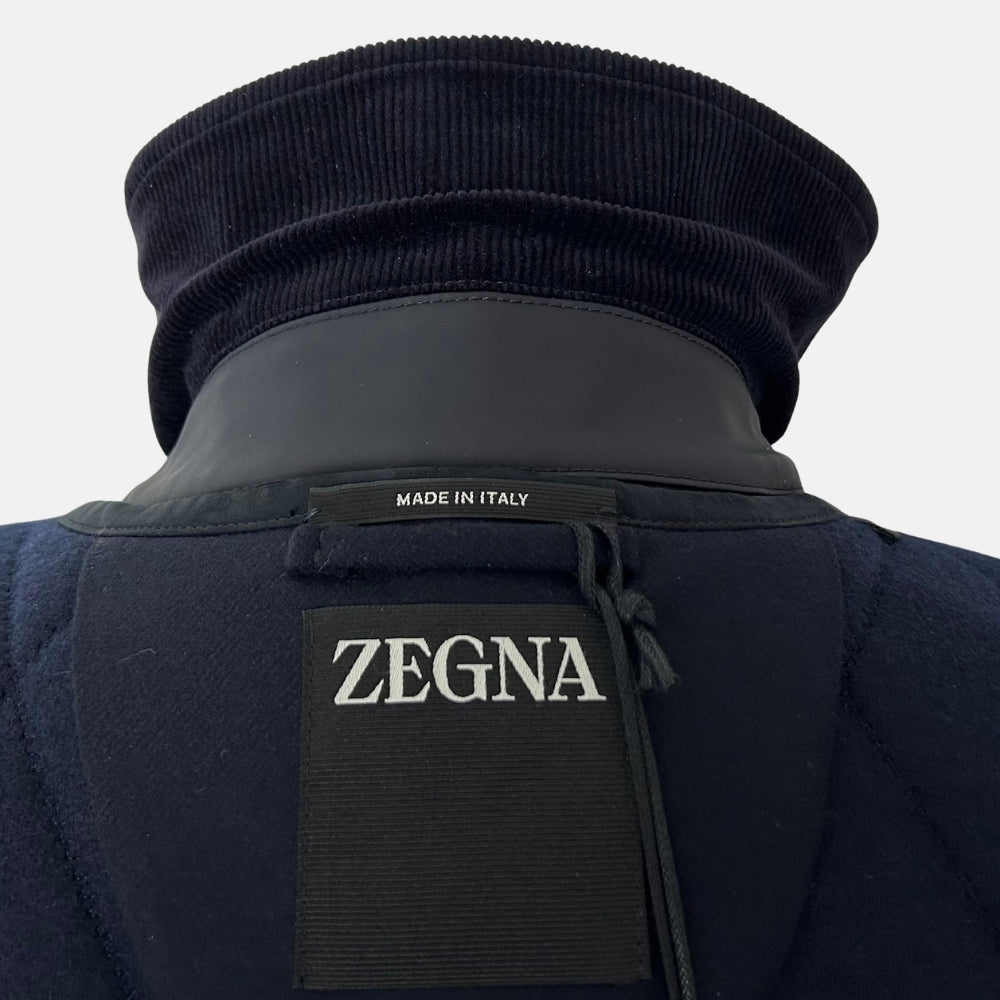 Navy Jacket with dettachable Vest (EU 48)