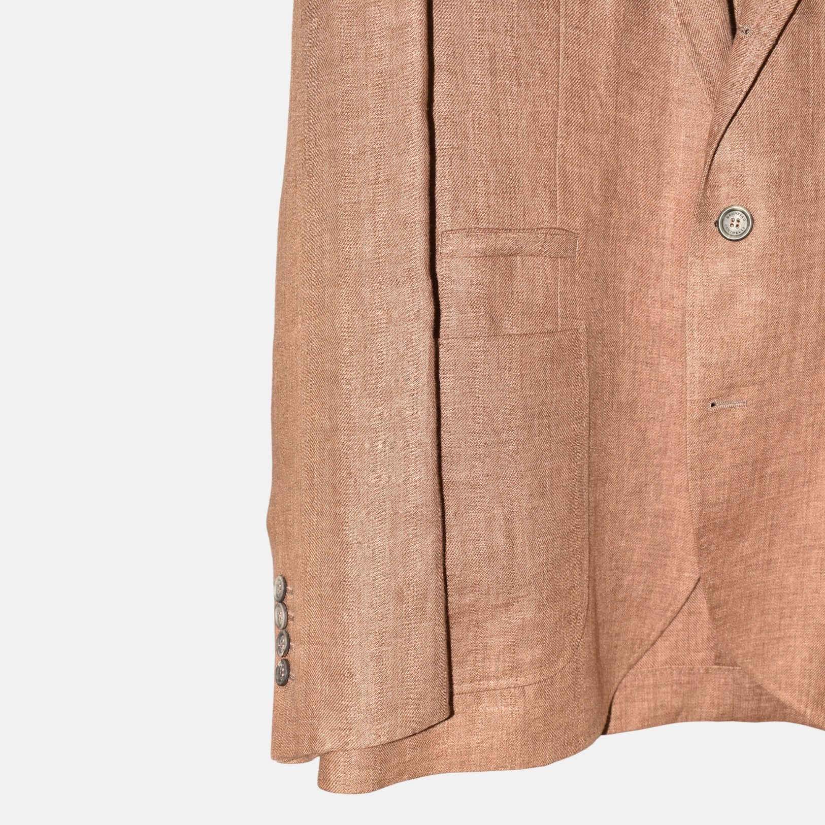 Brown Blazer made of Cotton (EU 50)