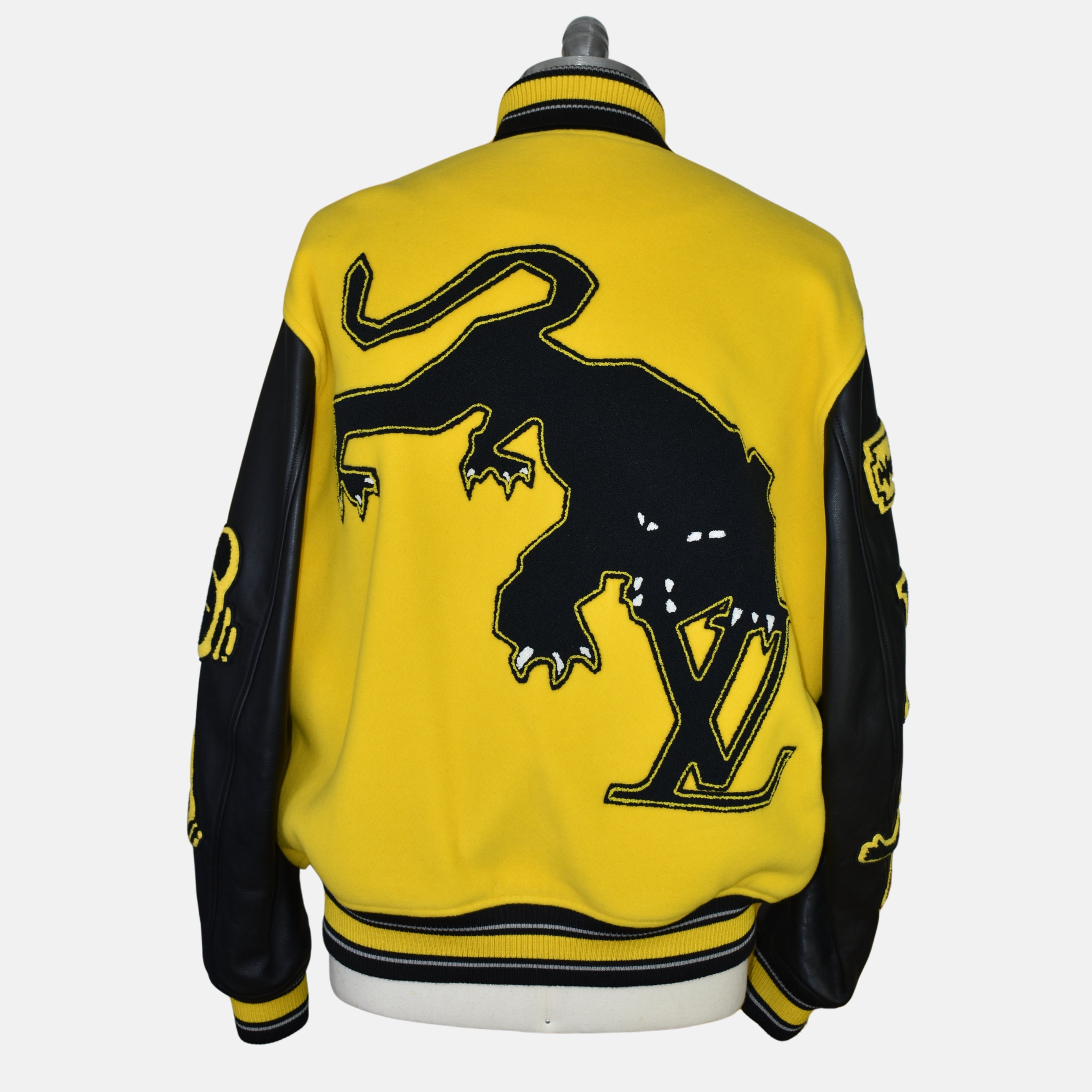 Black/Yellow Bomber Jacket SS22 (EU 52)