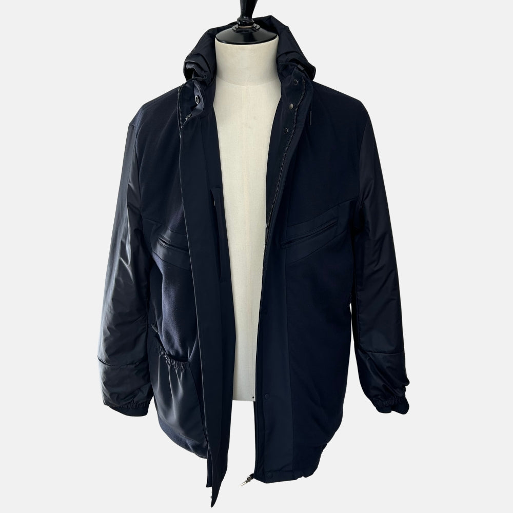 Navy Jacket made of Wool/Polyamide (EU 58)