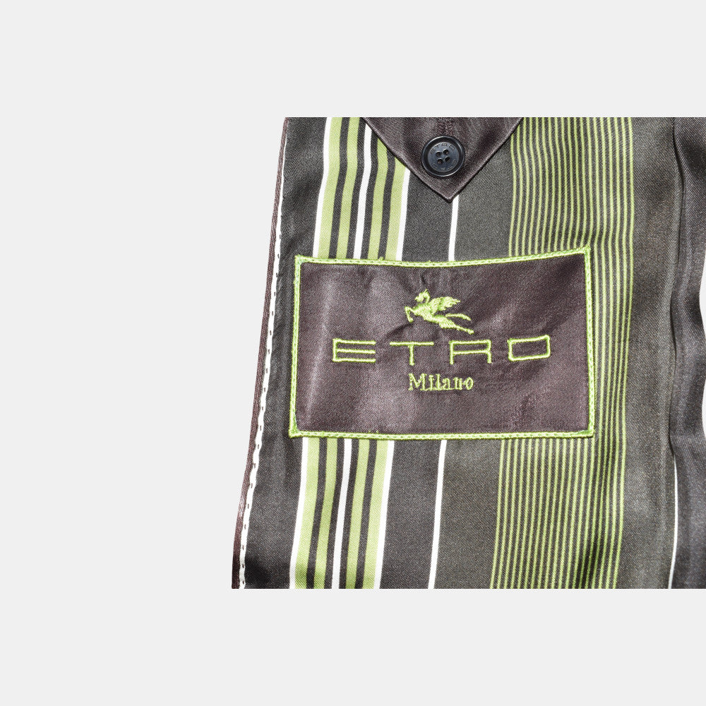 Multicoloured Checkered Blazer made of Wool ( EU 50)