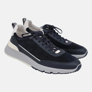 Brunello Cucinelli Navy Sneakers made of Suede/Leather (EU 41/EU 44) – pre-owned | Sanpetuna