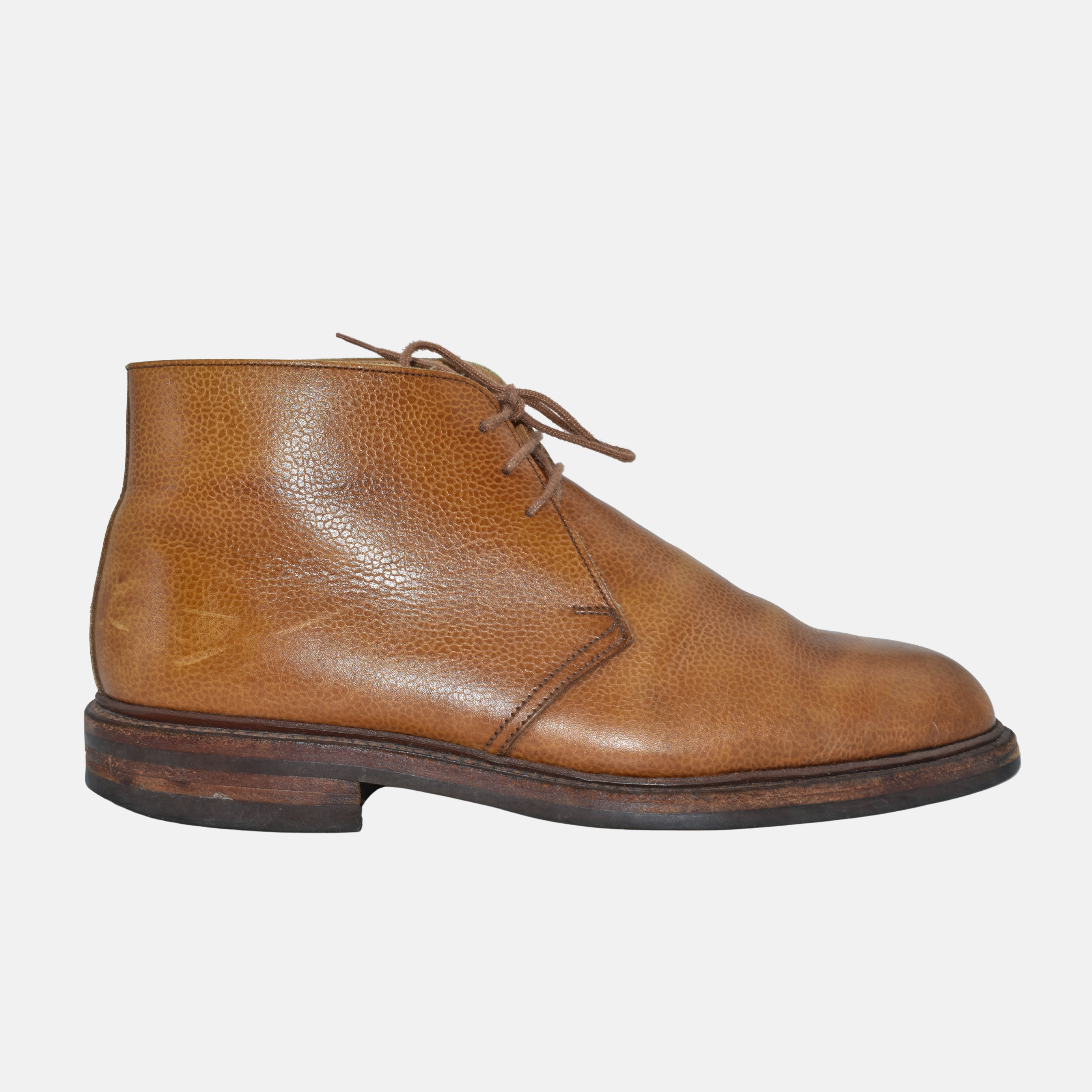 Ochre Half Boots made of Leather (EU 42)