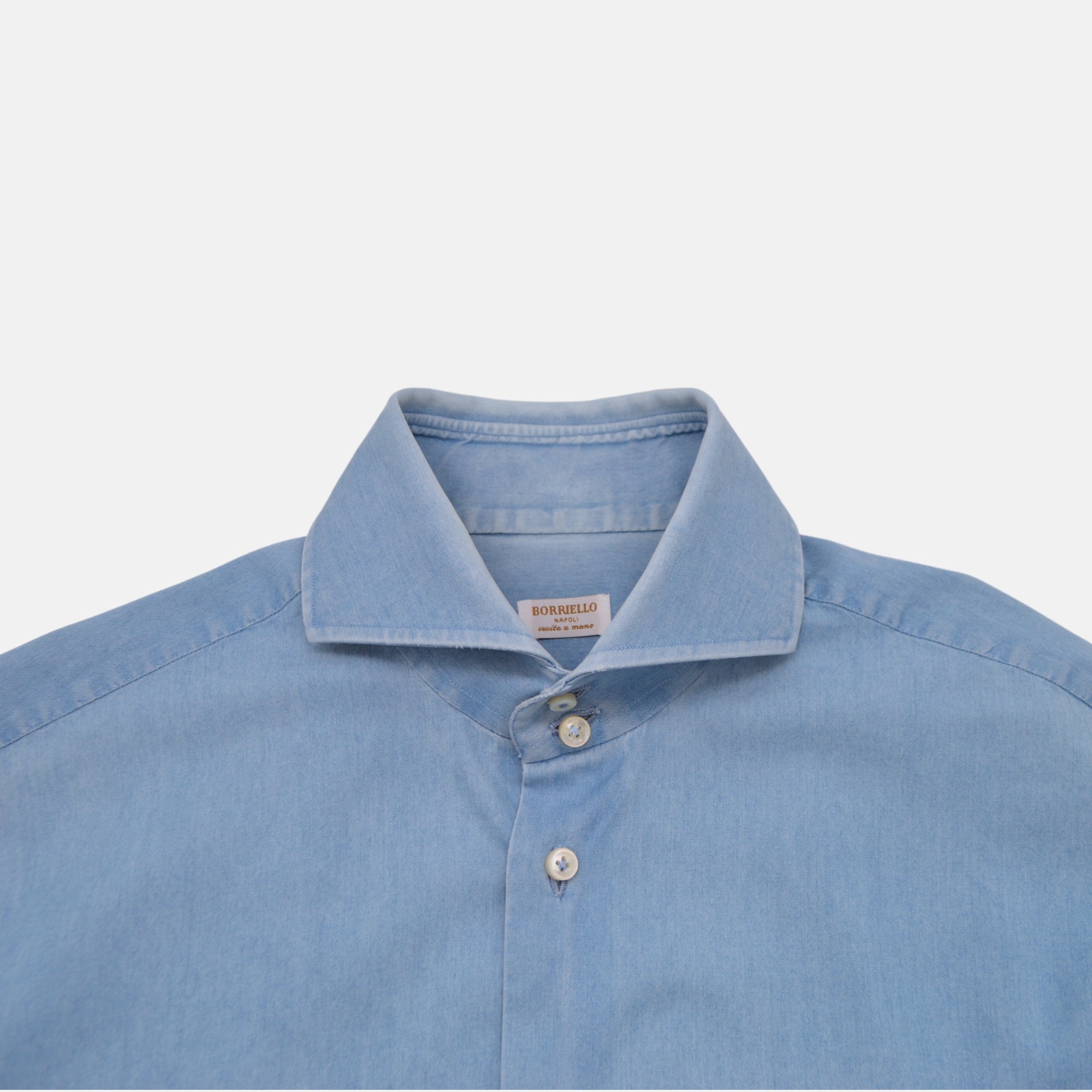 Blue Shirt made of Cotton (39)