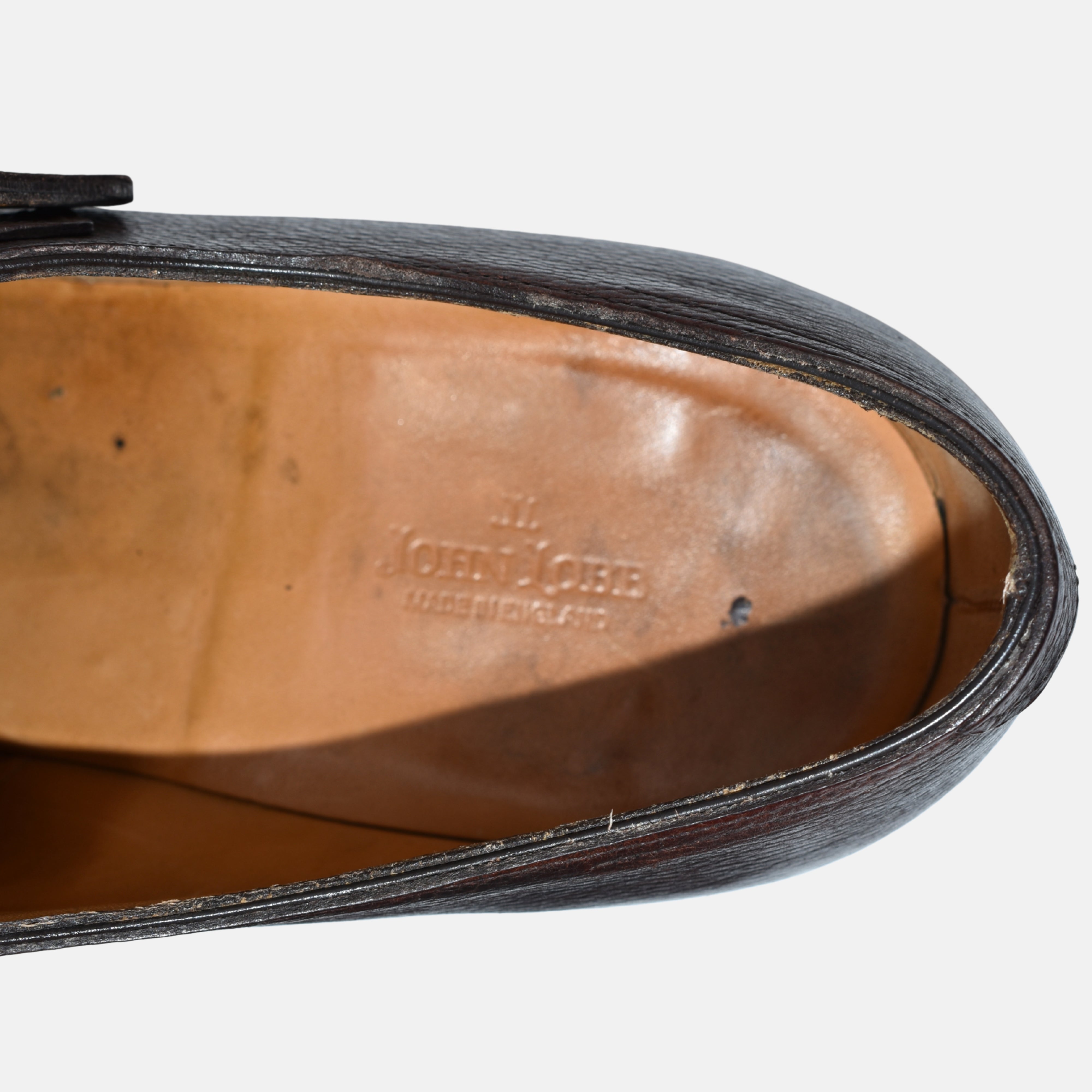 Brown Double-Monkstrapes Shoes made of Leather (EU 41.5)