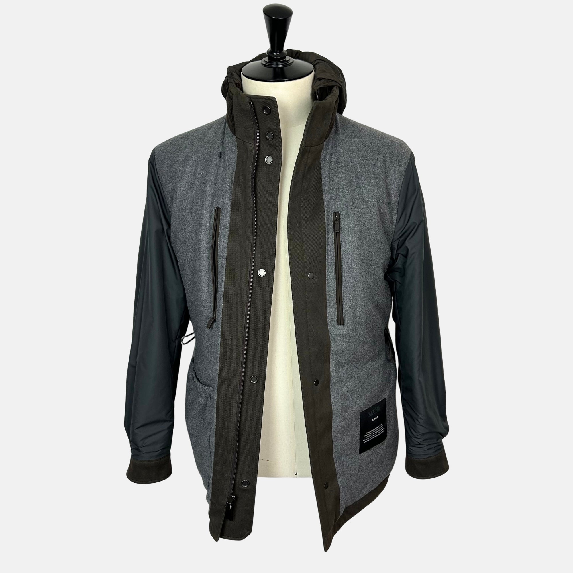 Mud Brown Jacket made of Cotton/Cashmere (EU 48)