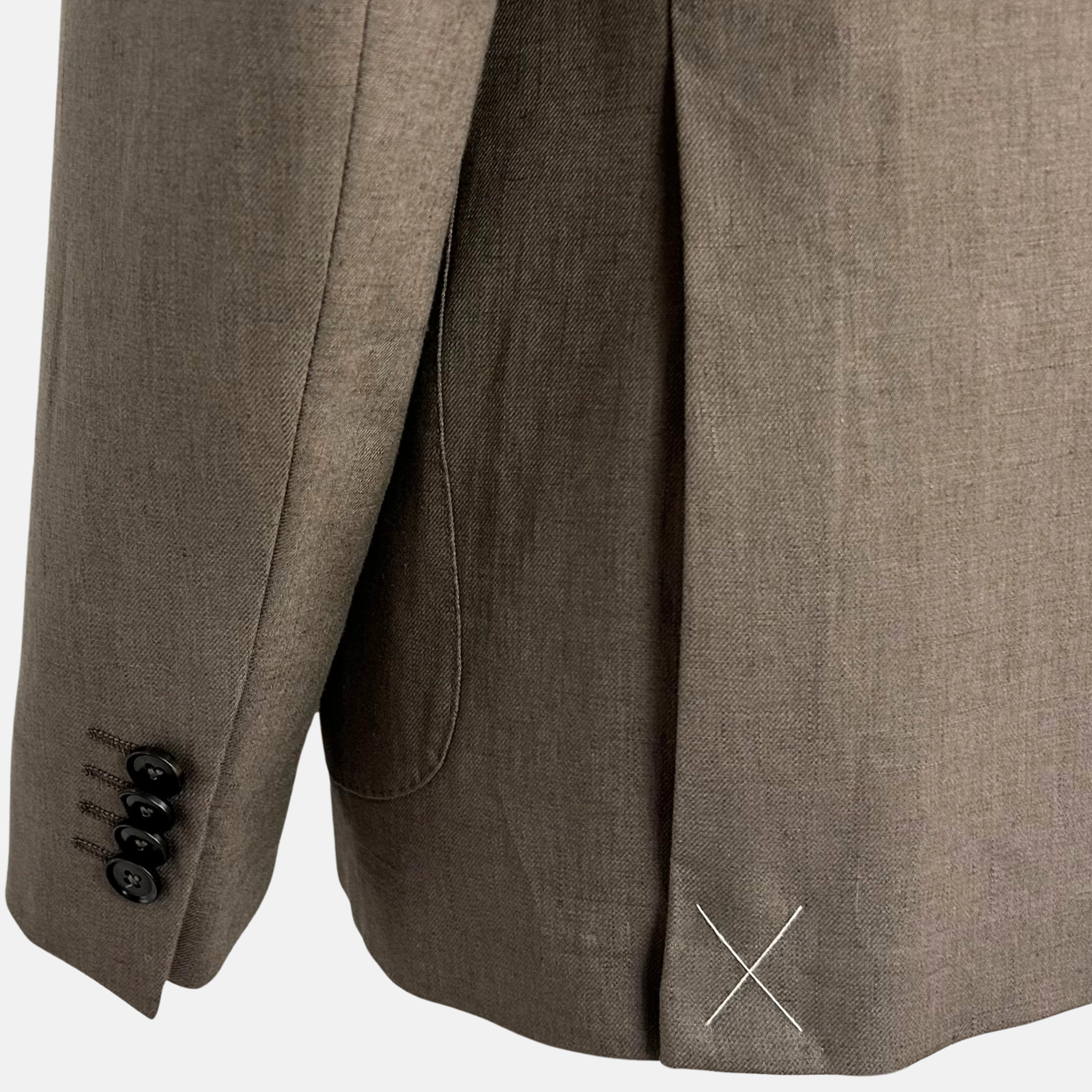 Taupe Blazer made of Linen (EU 50)