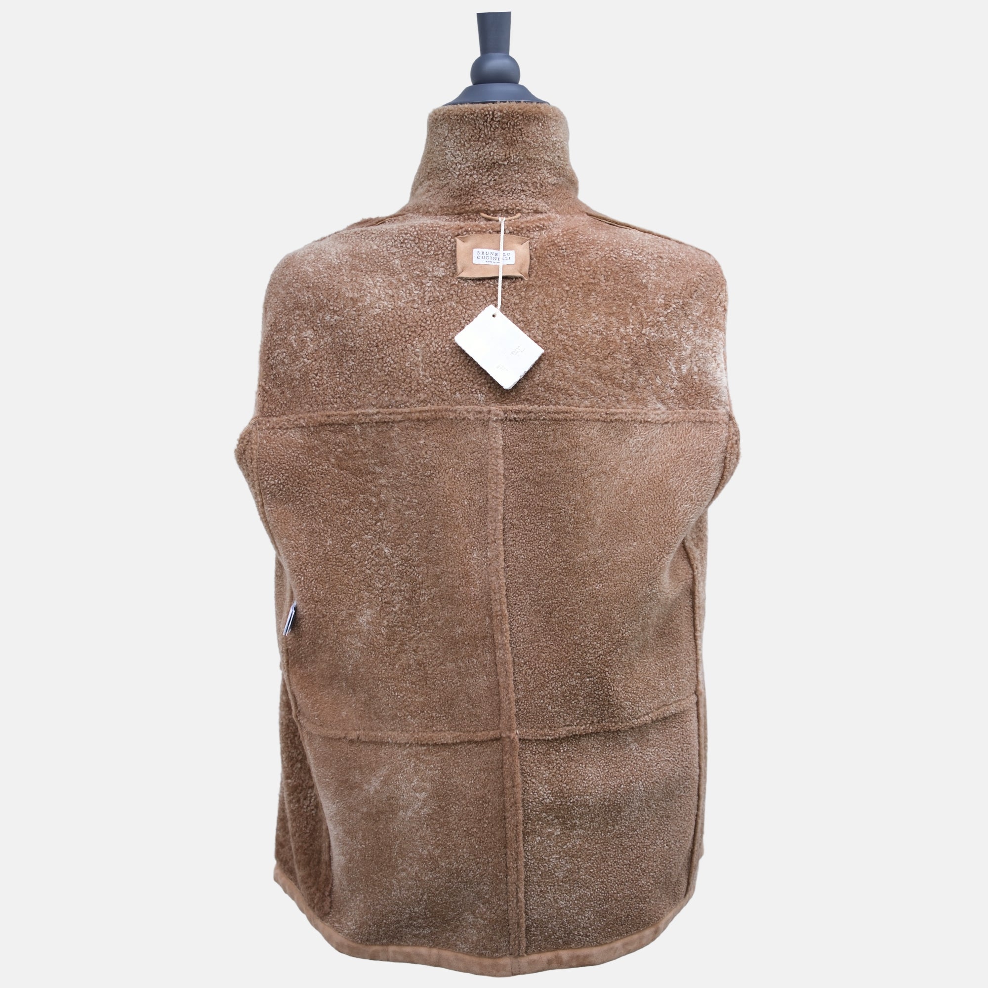 Beige Shearling Coat (M)