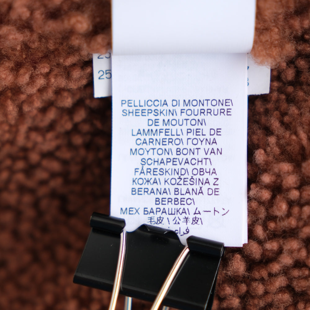Red Shearling Jacket (M)