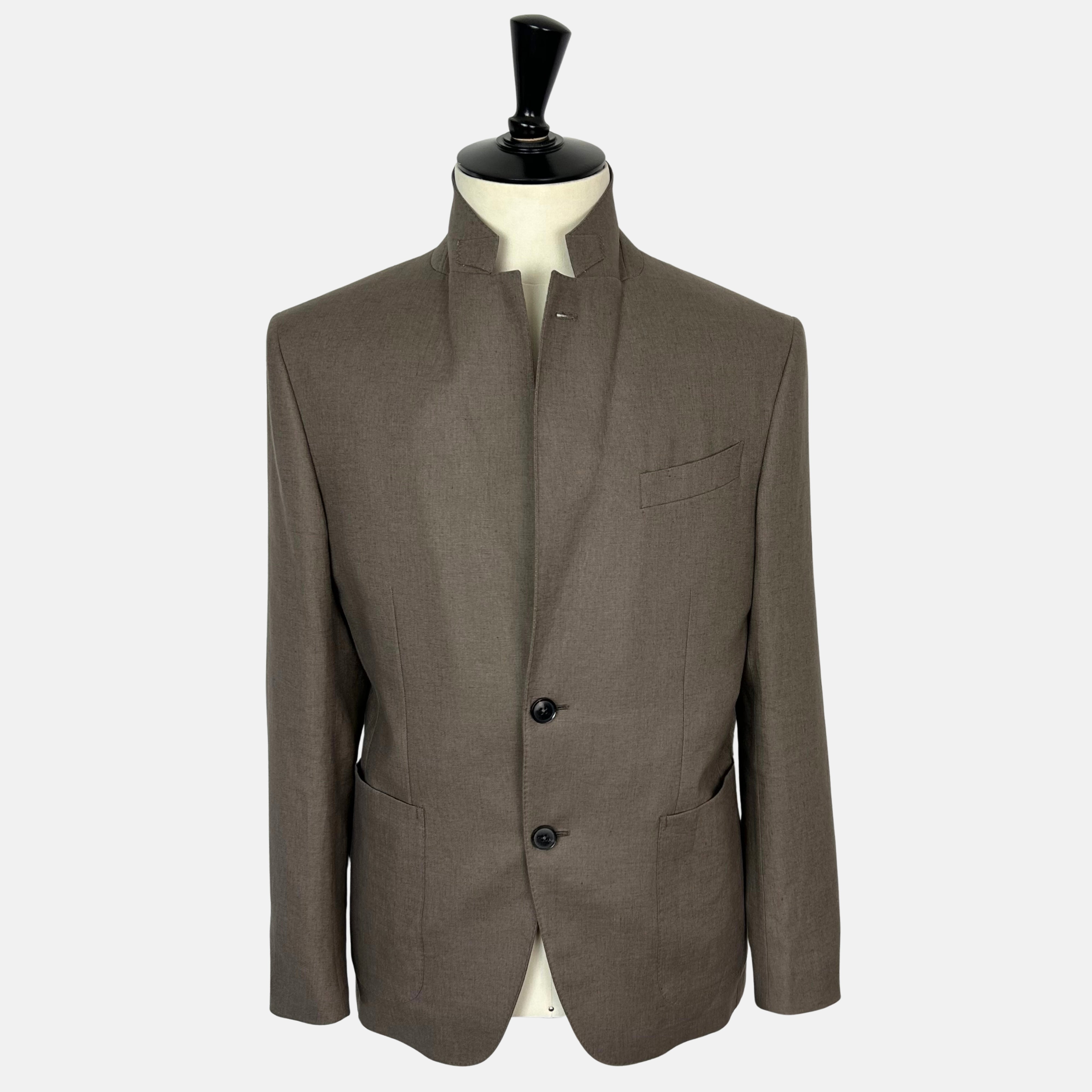 Taupe Blazer made of Linen (EU 50)