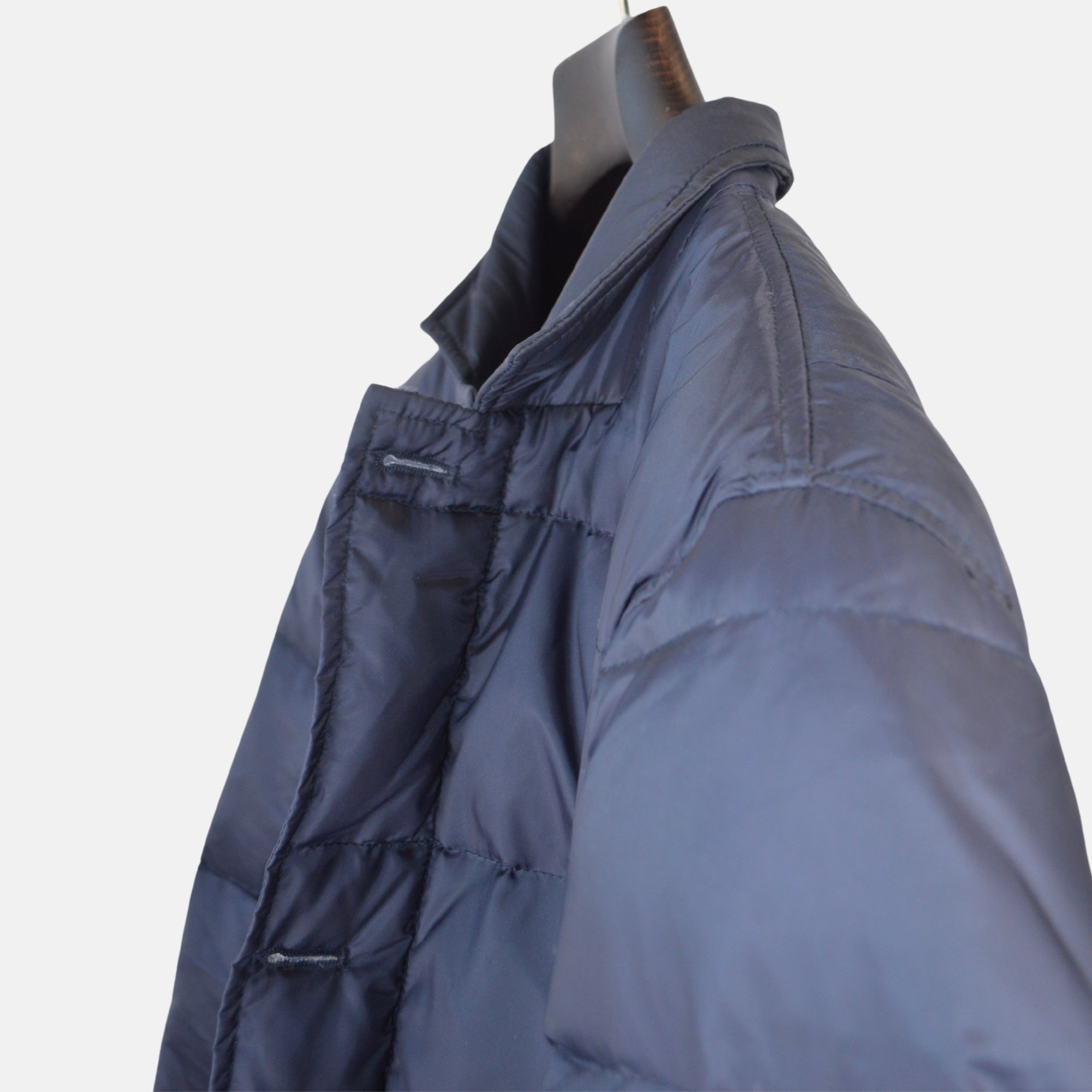 Blue Down Jacket made of Polyester (L)