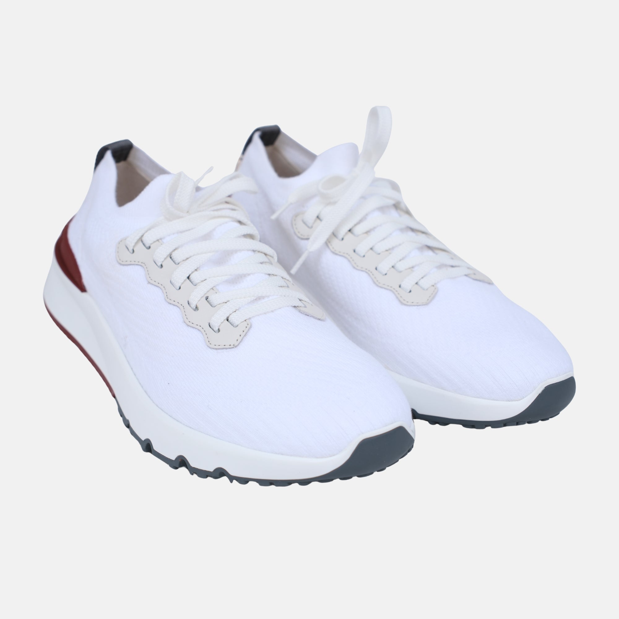 White Sneakers made of Cotton Knit (EU 42)