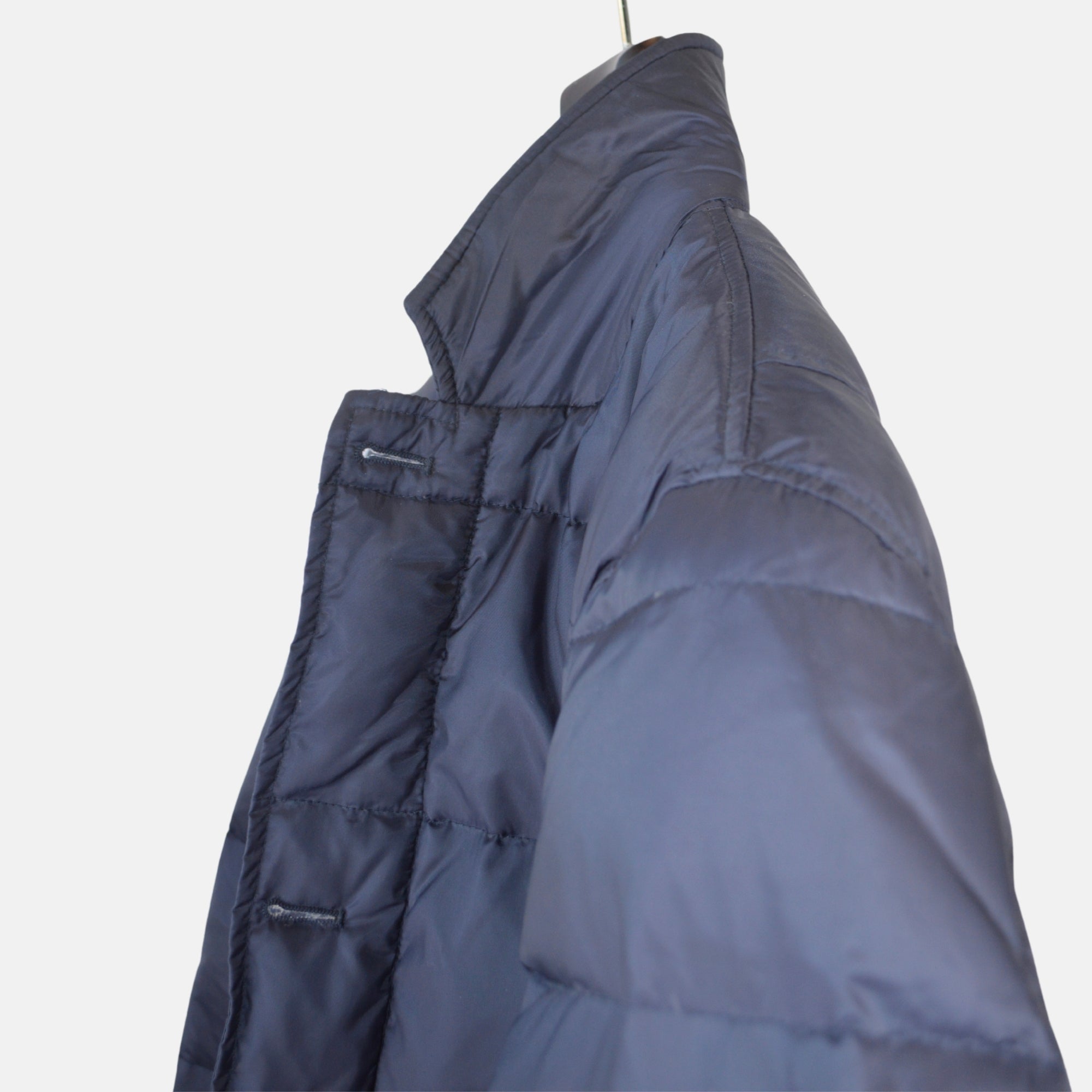 Blue Down Jacket made of Polyester (L)