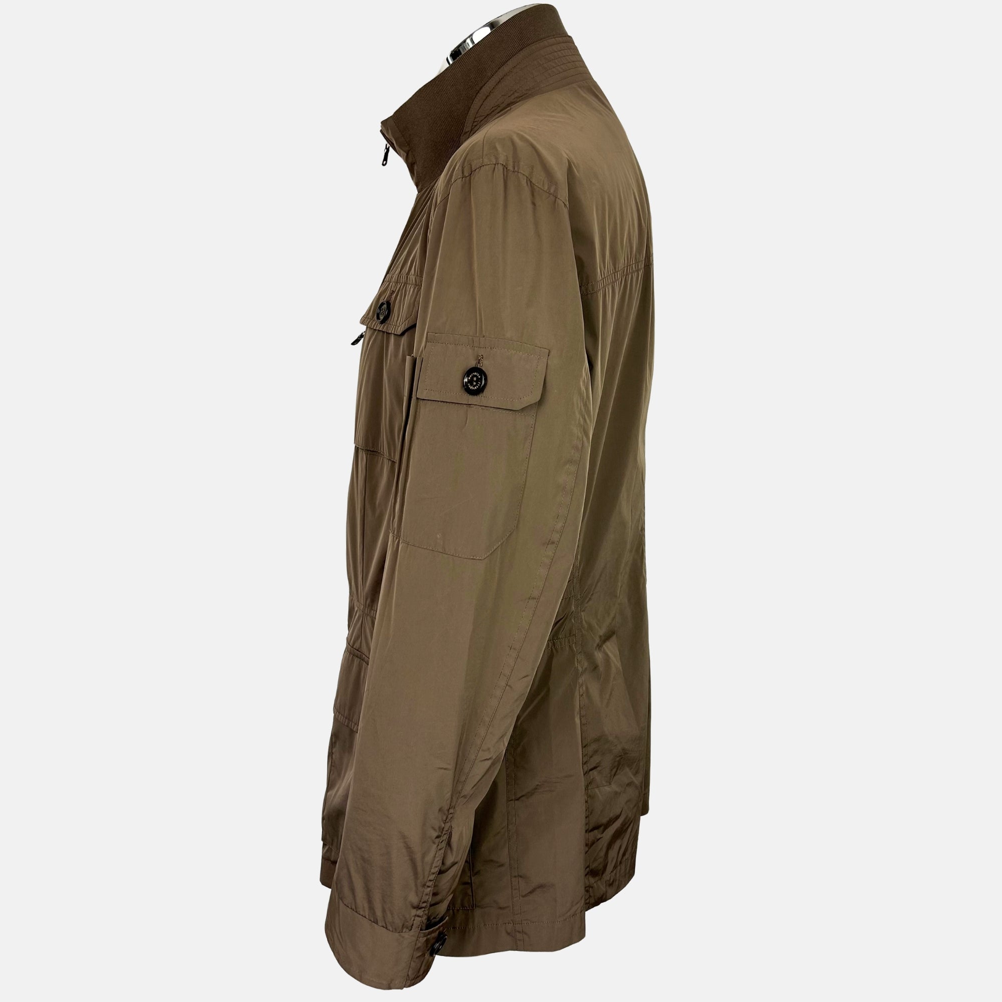 Taupe Jacket made of Polyester/Nylon (S/M)