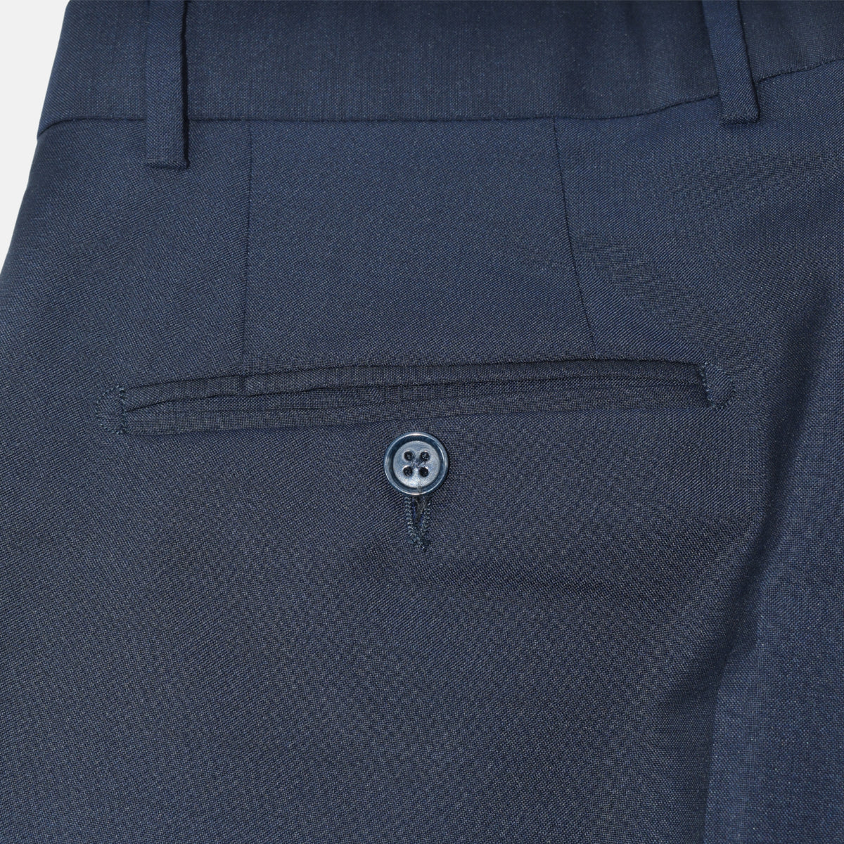 Navy Suit made of Virgin Wool/Mohair (EU 48)