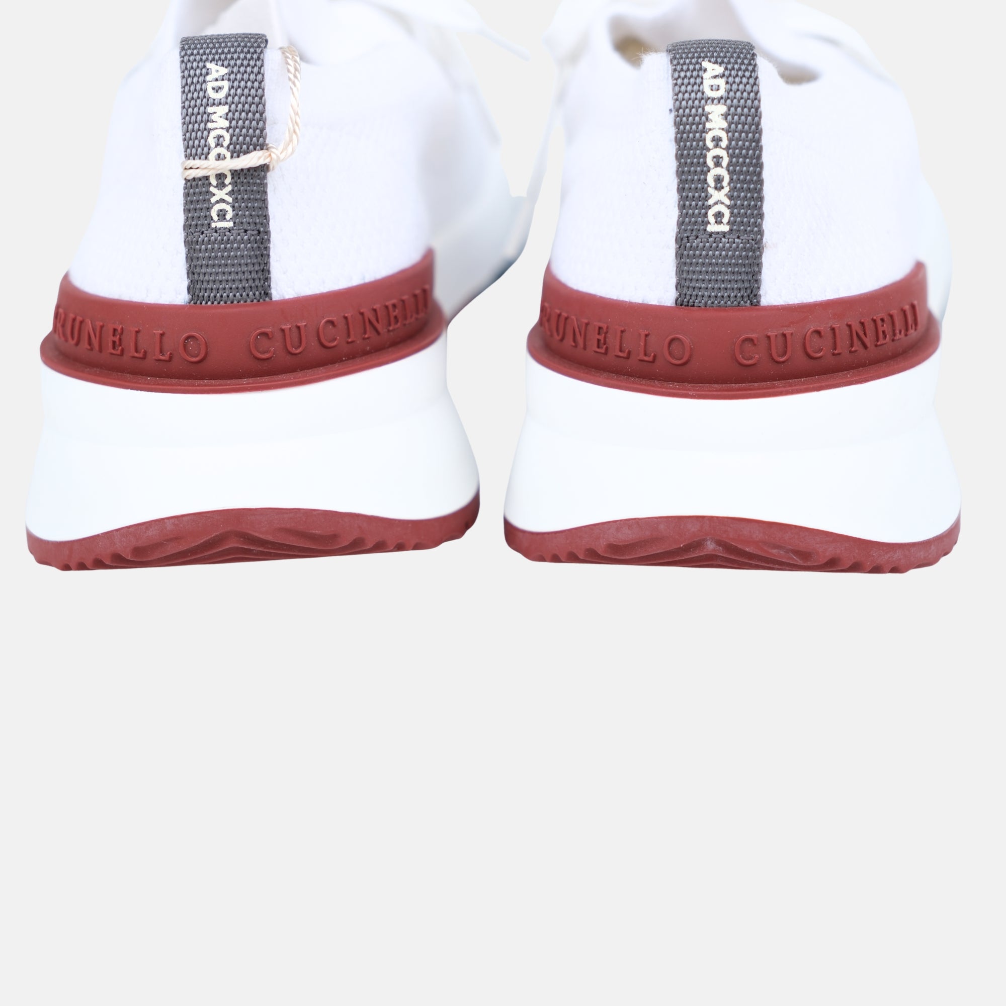 White Sneakers made of Cotton Knit (EU 42)