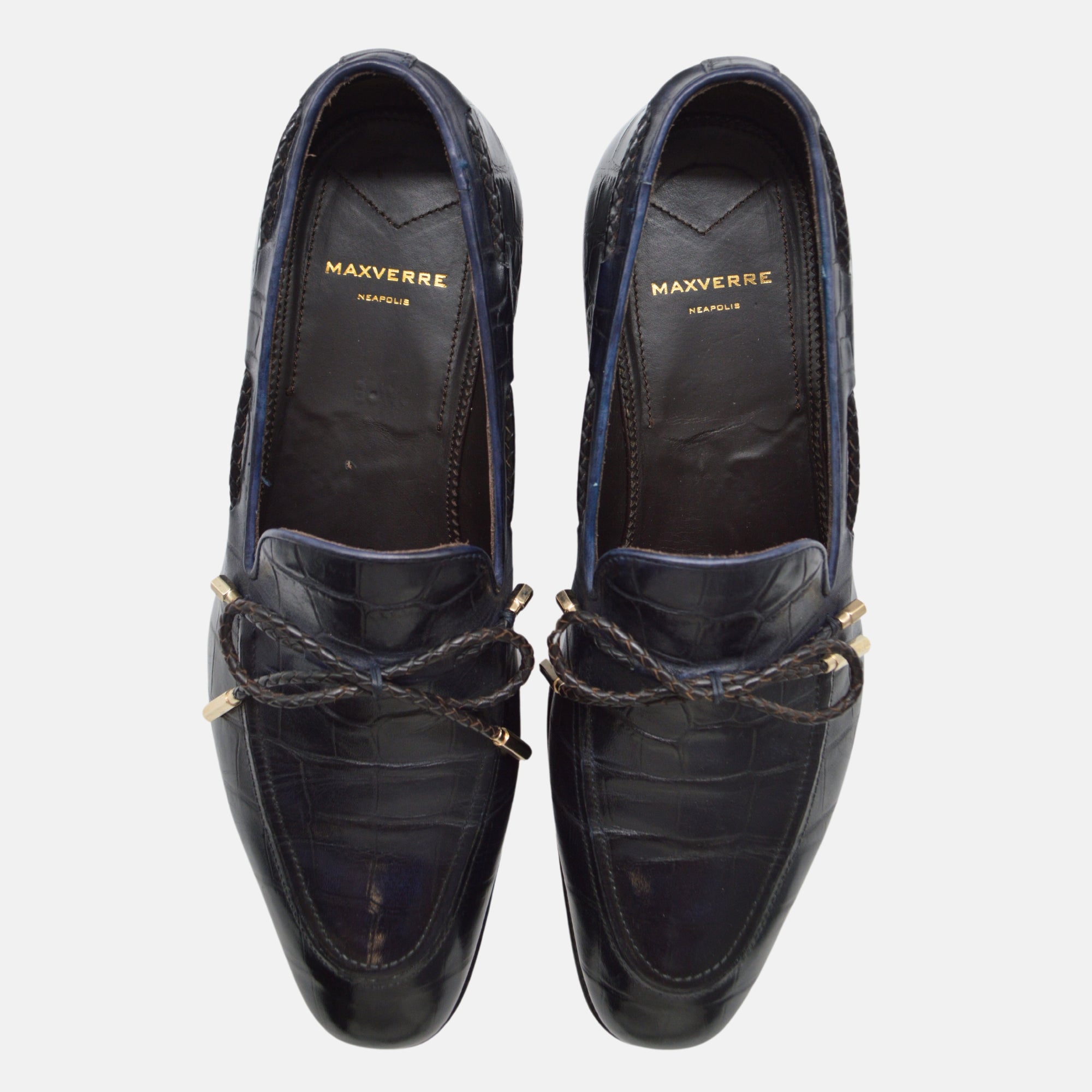 Dark Blue Loafer made of Leather (EU 39)