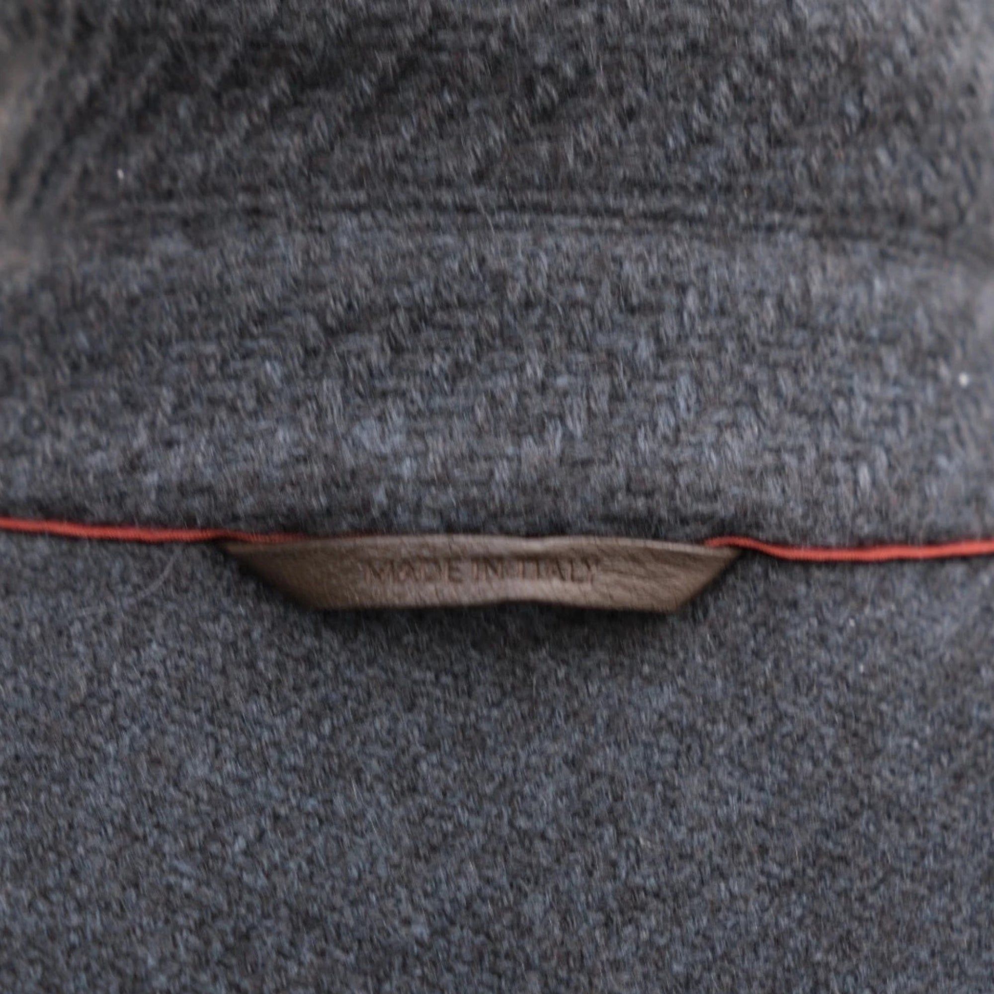 Blue Melange Coat made of Baby Cashmere (XXL)