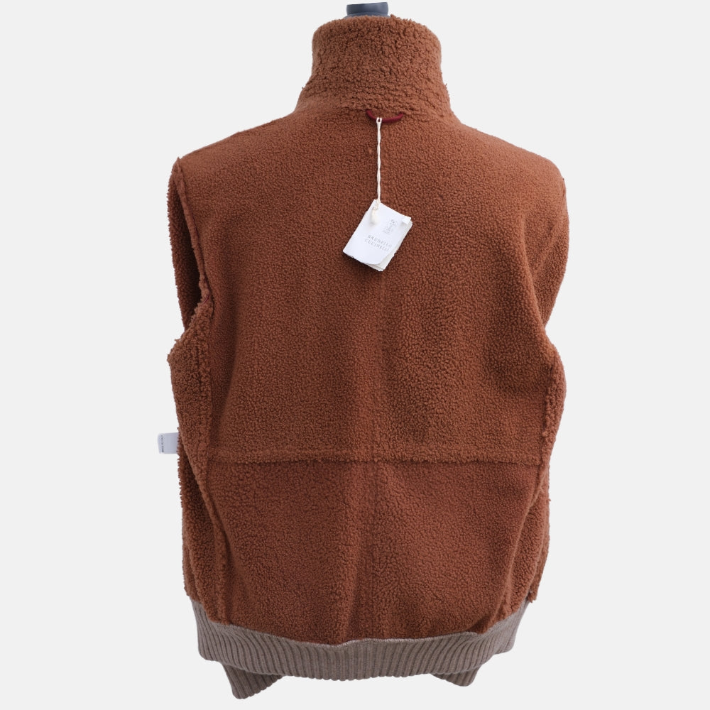 Red Shearling Jacket (M)