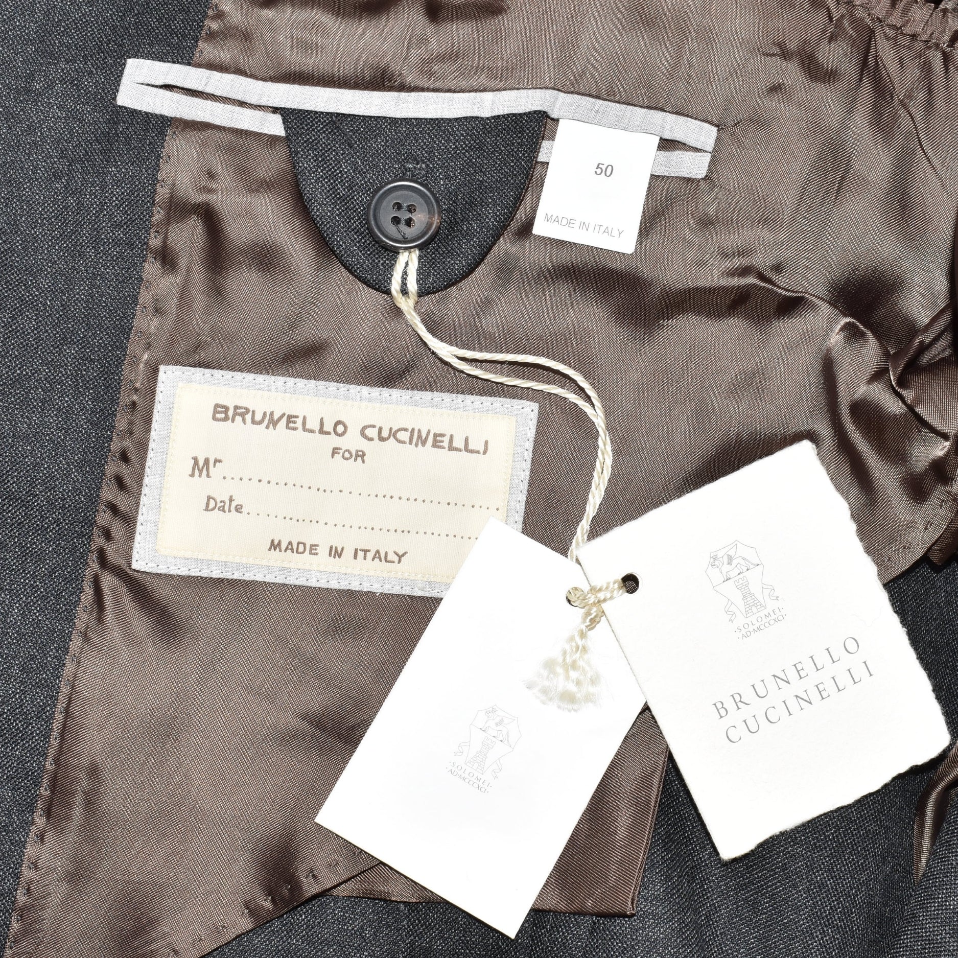 Charcoal Blazer made of Wool (EU 50)