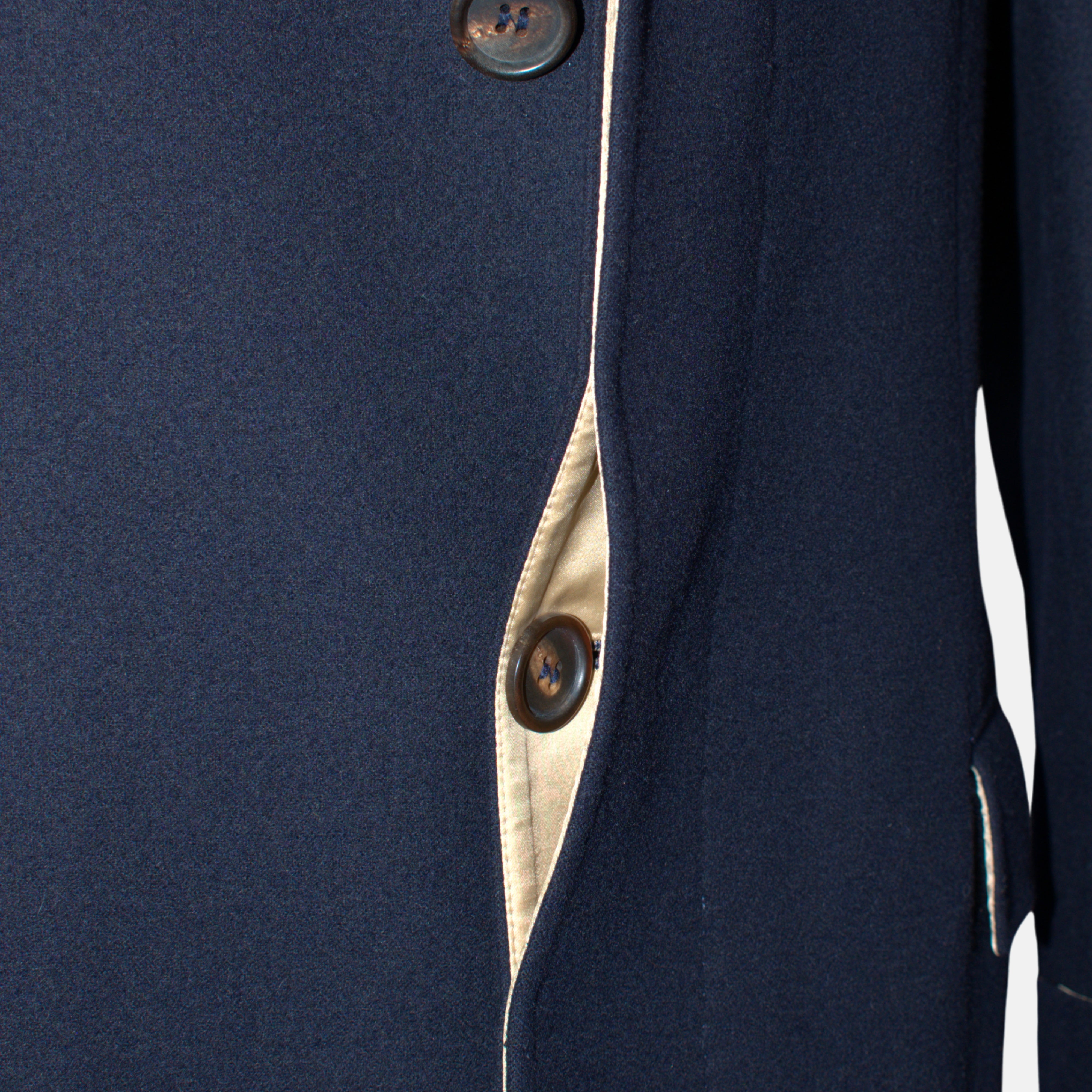 Navy Coat made of Wool (EU 50)