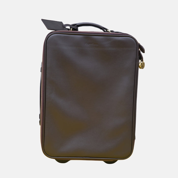 Lederner Trolley, braun